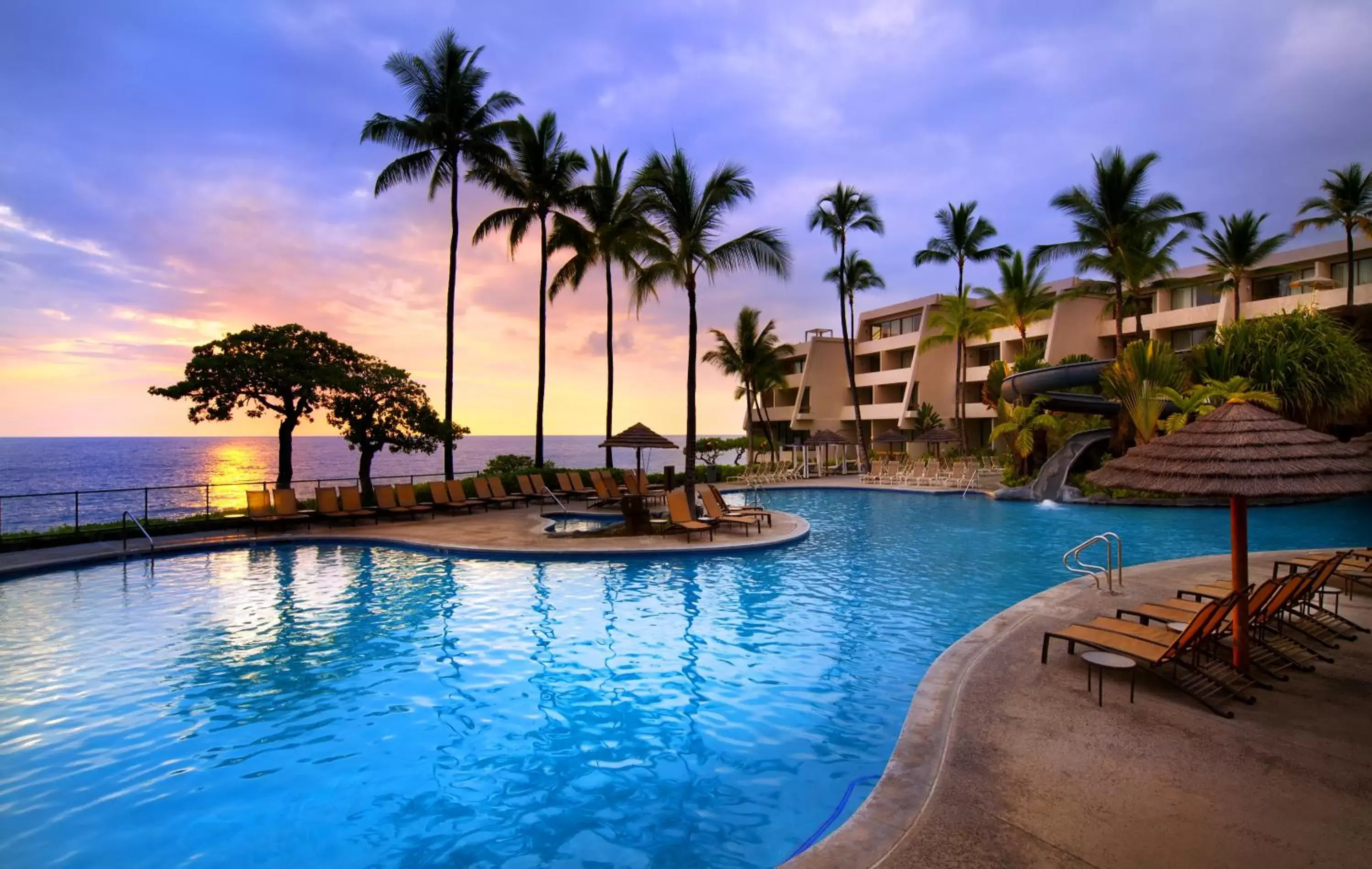 Sea view, Swimming Pool in Outrigger Kona Resort and Spa