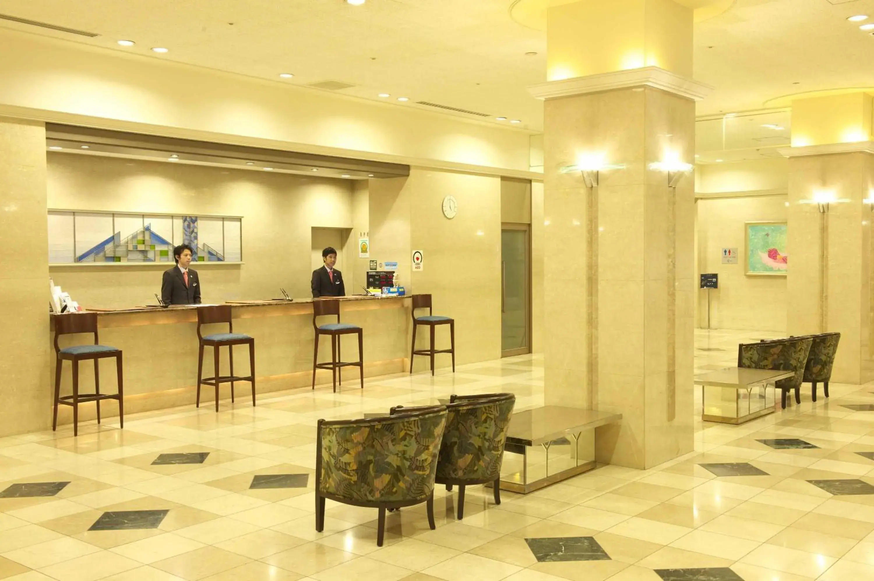 Lobby or reception in Miyako Hotel Amagasaki Lobby or reception in Miyako Hotel Amagasaki