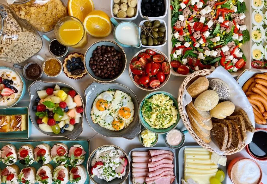 Breakfast in Hotel Arkas