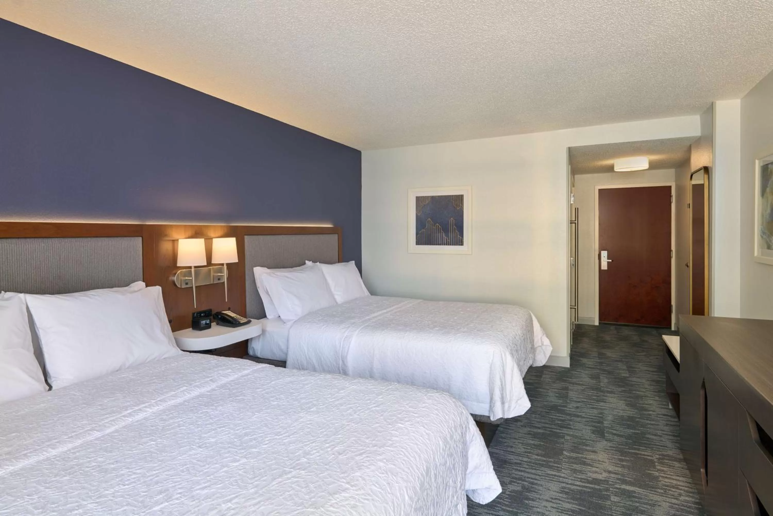 Premium Queen Studio with Two Queen Beds - Non-Smoking in Hampton Inn Washington DC - Convention Center