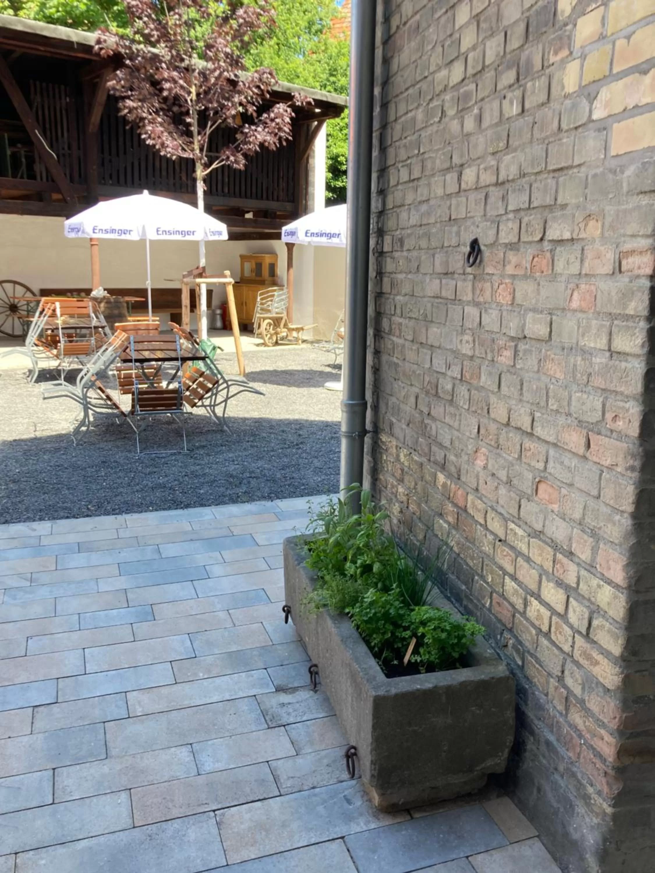 Patio in BürgerhausLöwen