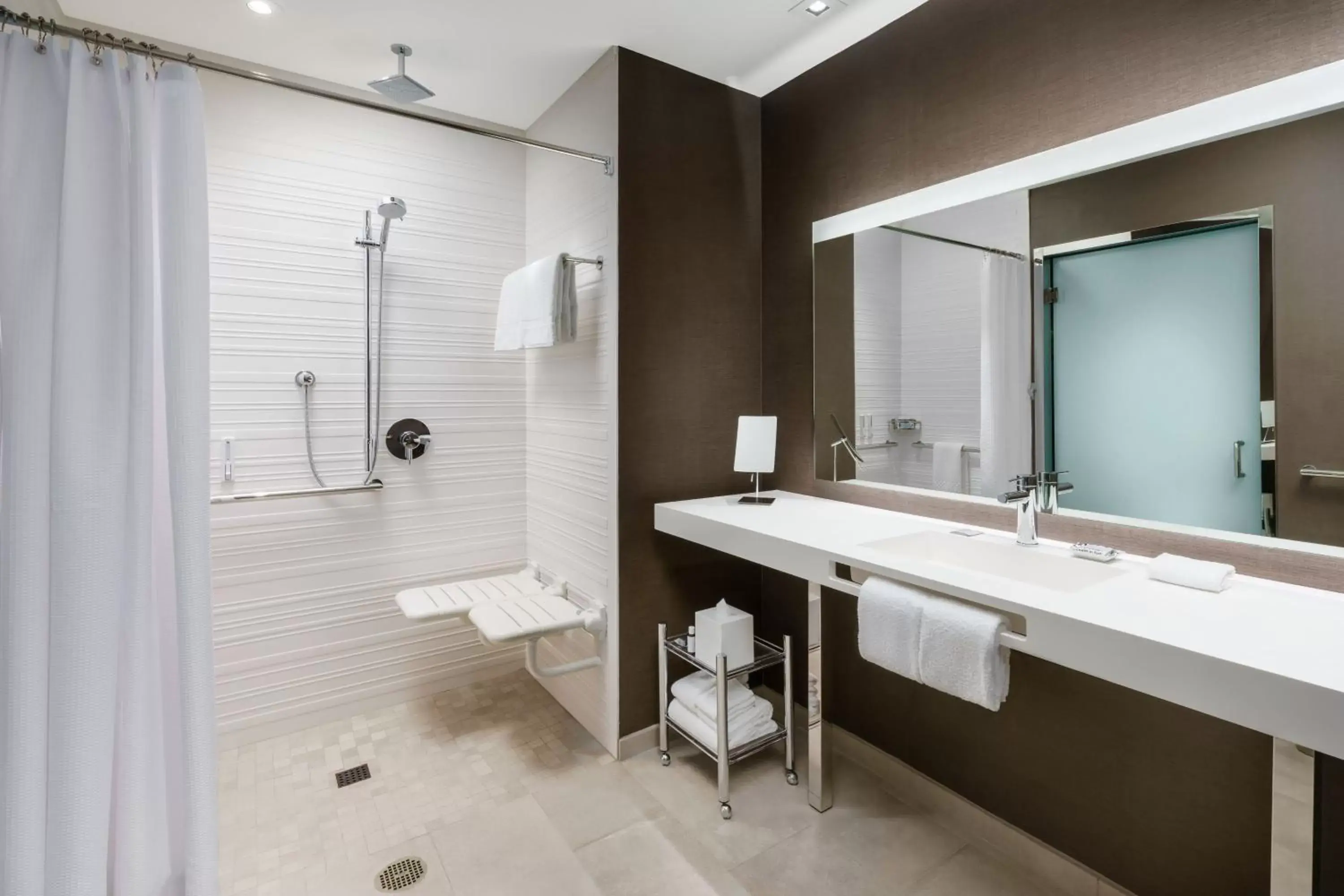 Bathroom in AC Hotel By Marriott Portland Beaverton
