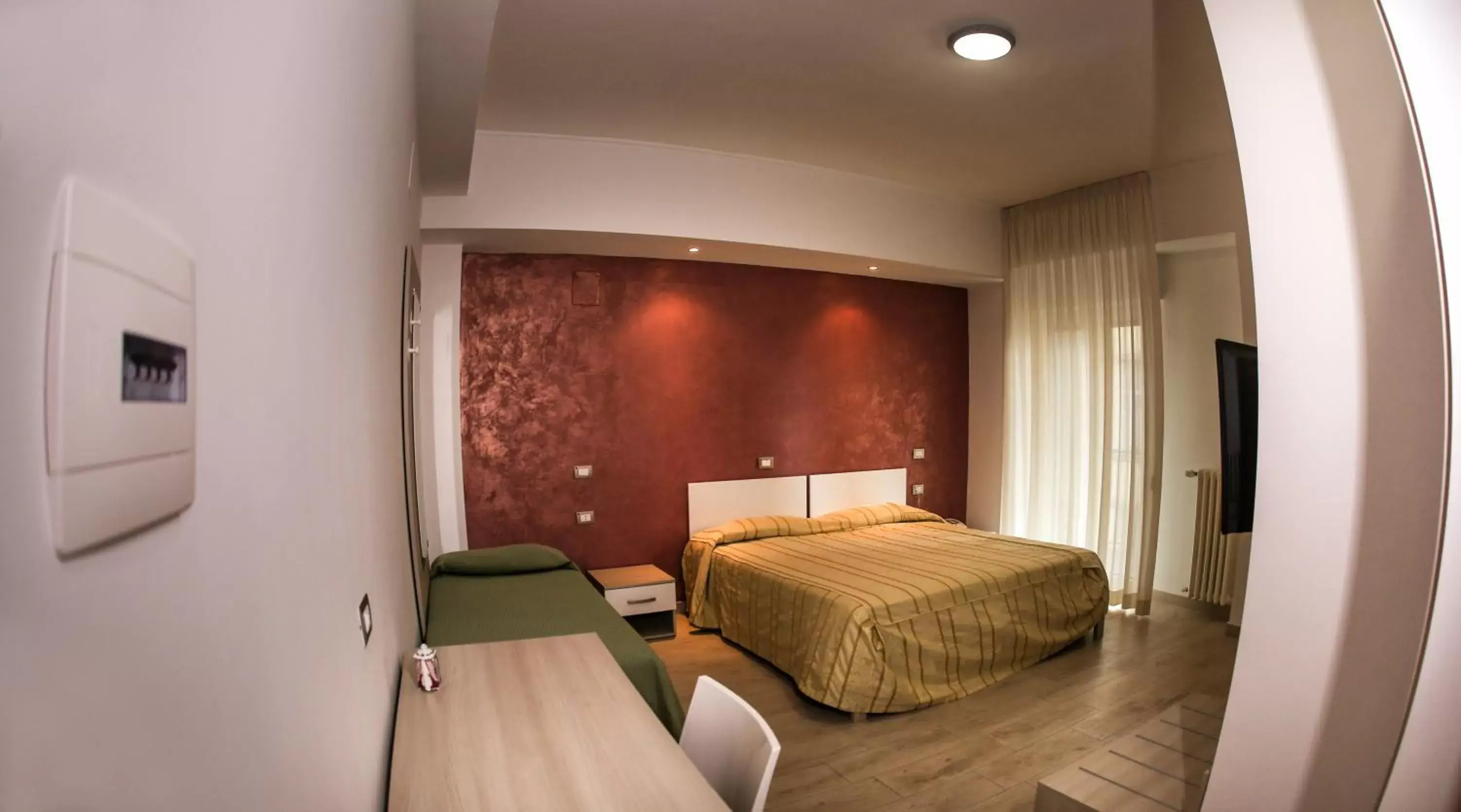 Photo of the whole room, Bed in Tourist Hotel