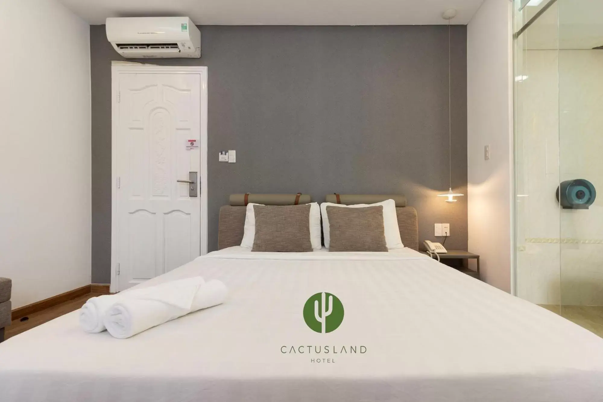 Bed in Cactusland Boutique Hotel