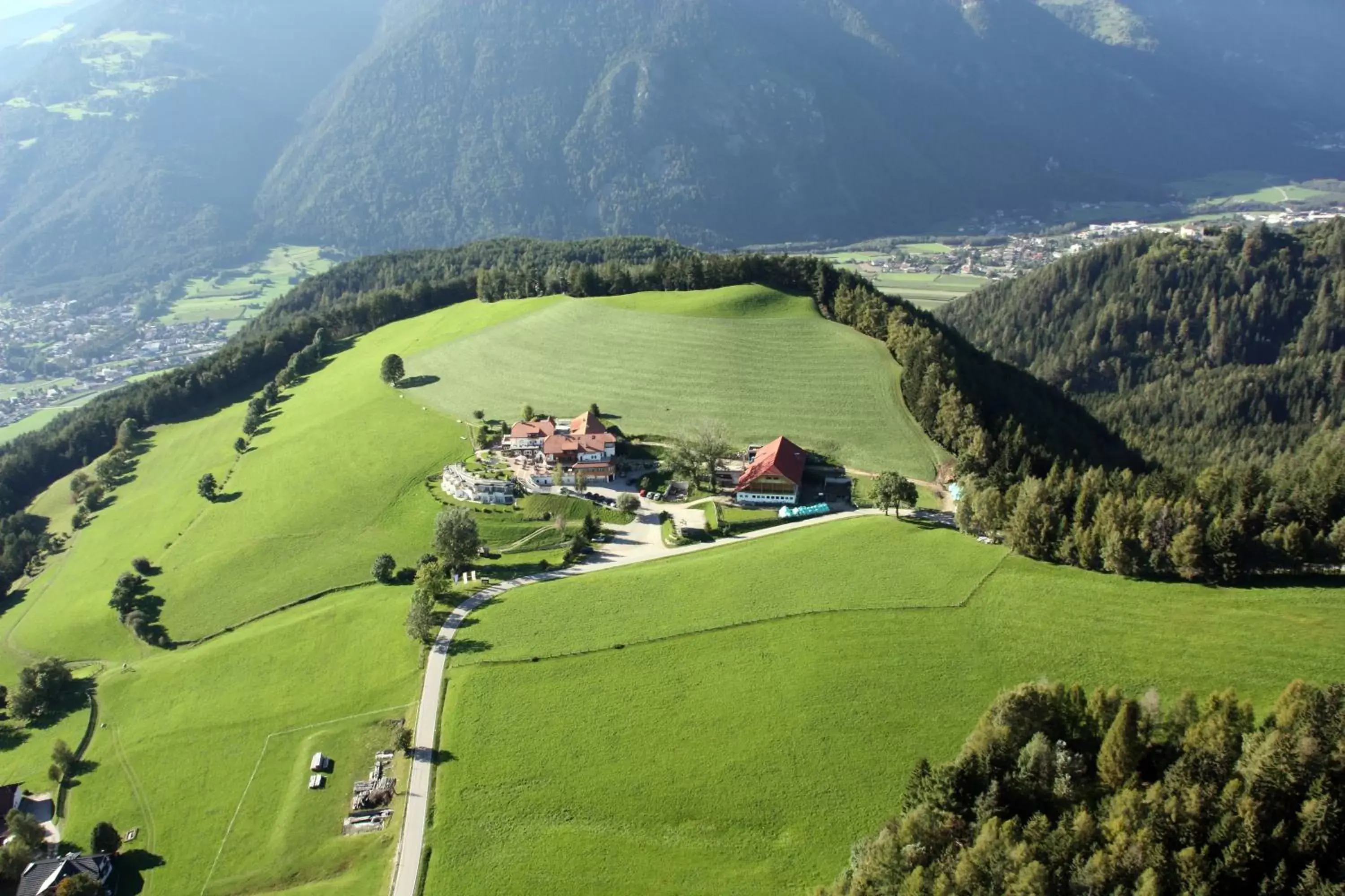 Bird's eye view, Bird's-eye View in Hotel Amaten