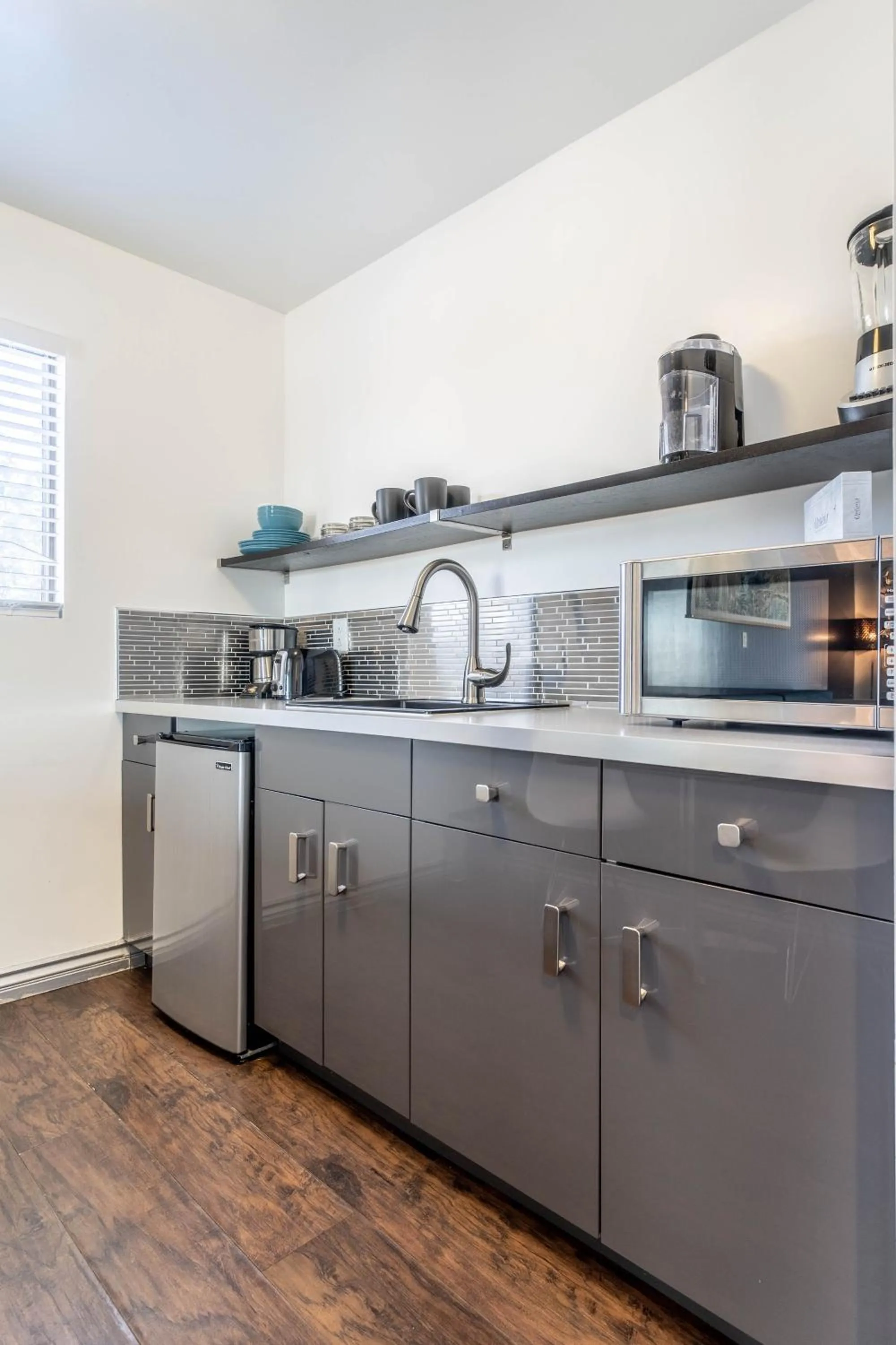 Kitchen or kitchenette in Aqua Soleil Hotel and Mineral Water Spa