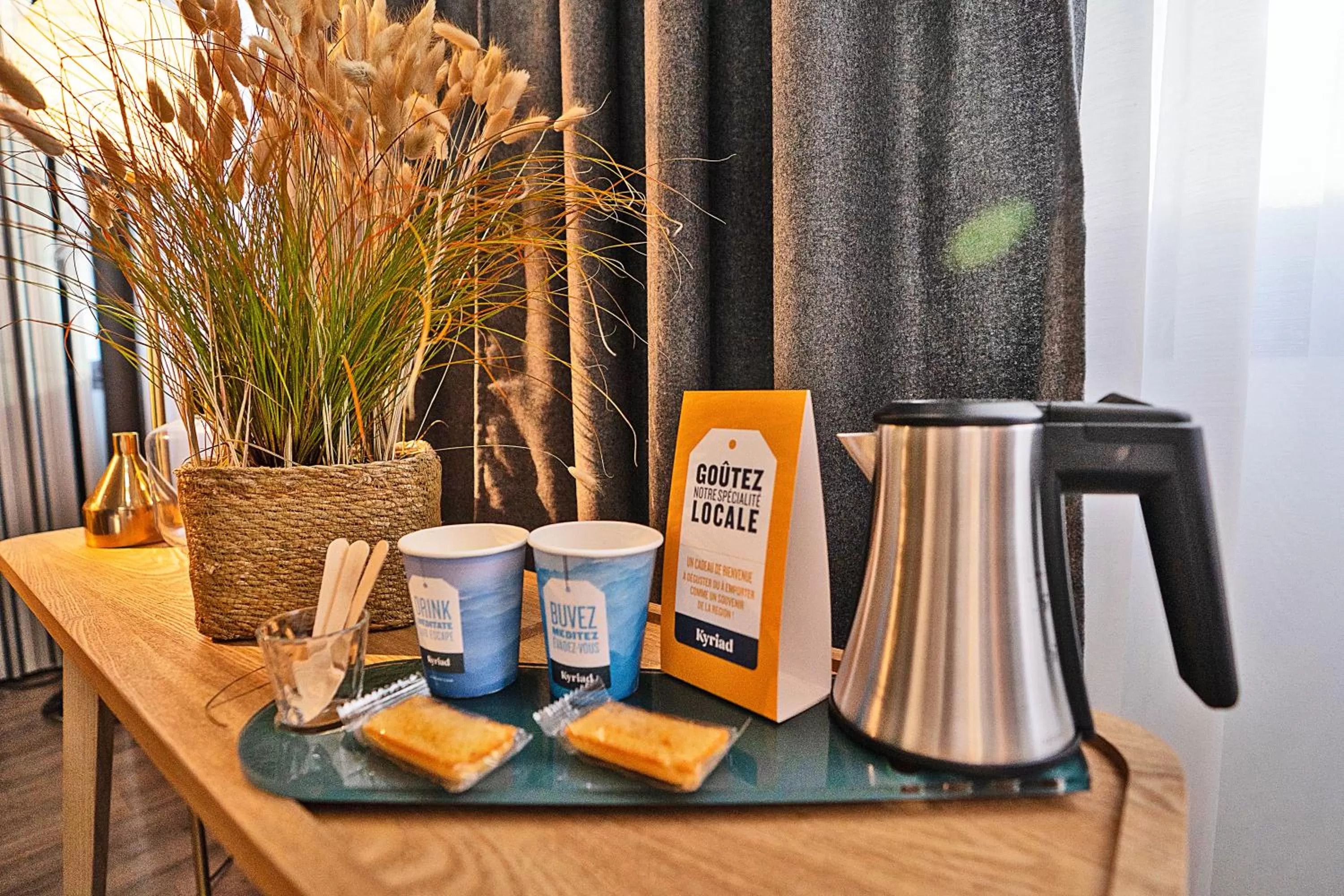 Coffee/tea facilities in Kyriad Bordeaux Nord Sainte Eulalie