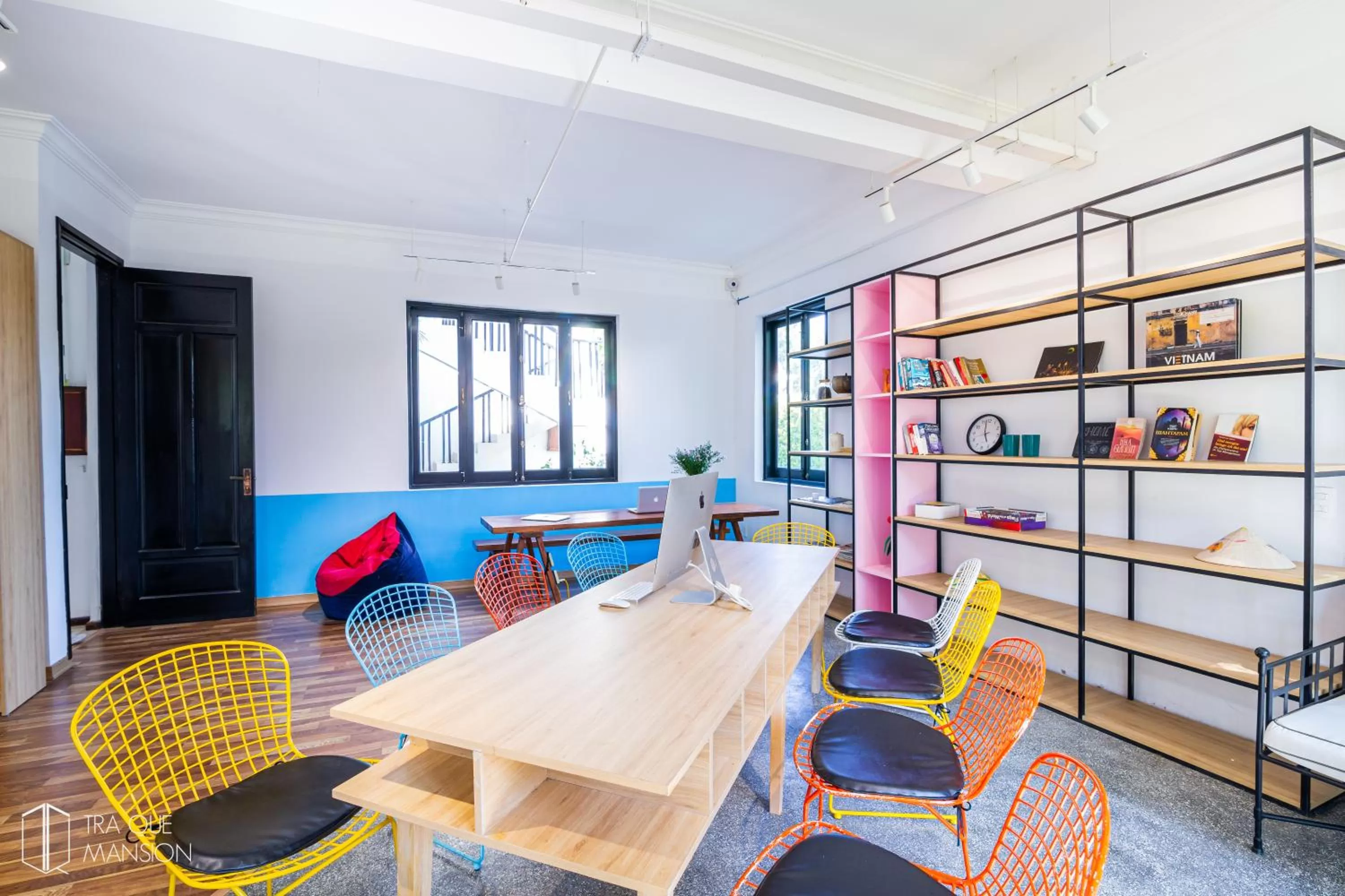 Library in Tra Que Mansion