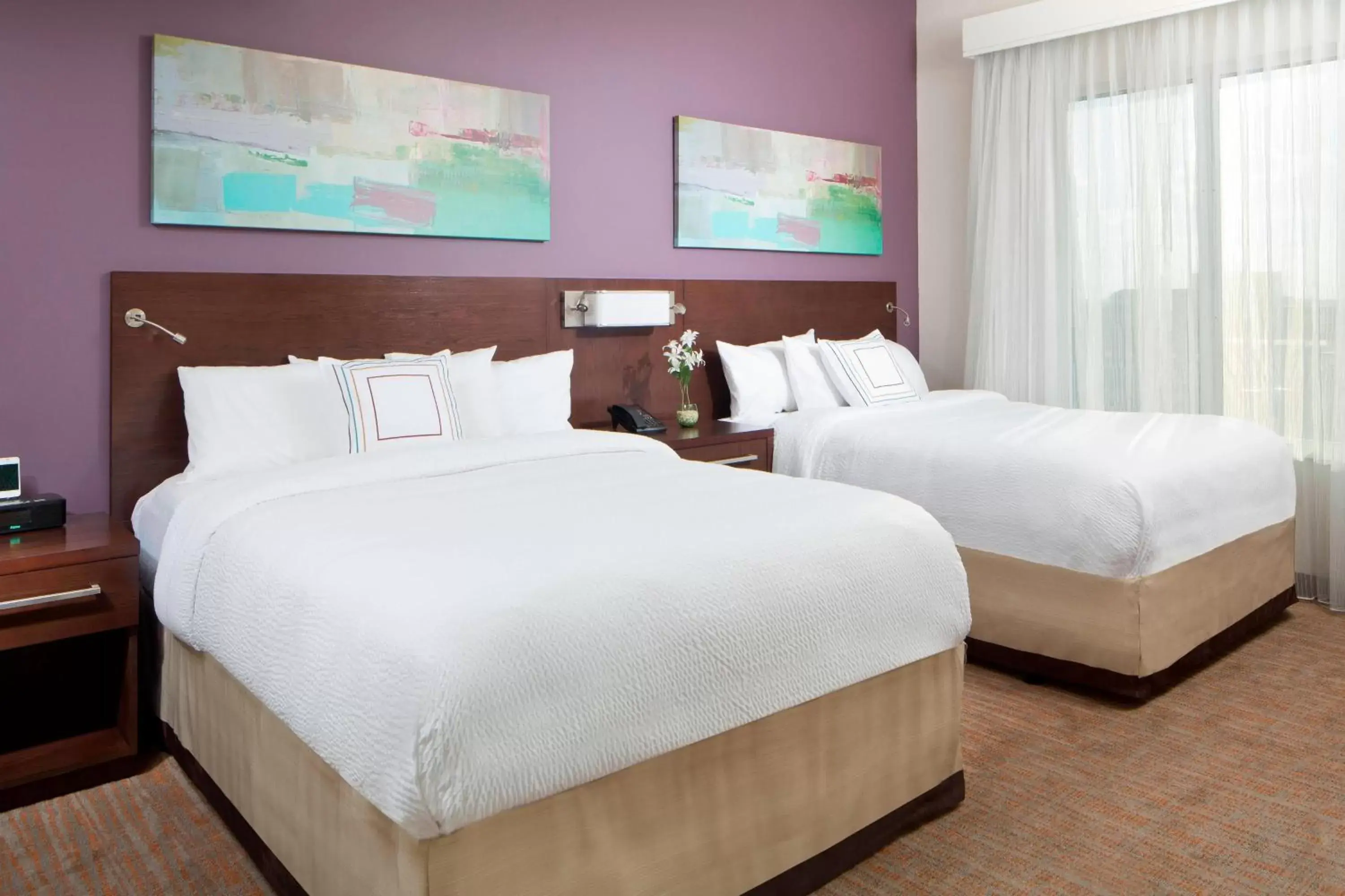 Bedroom, Bed in Residence Inn by Marriott West Palm Beach Downtown