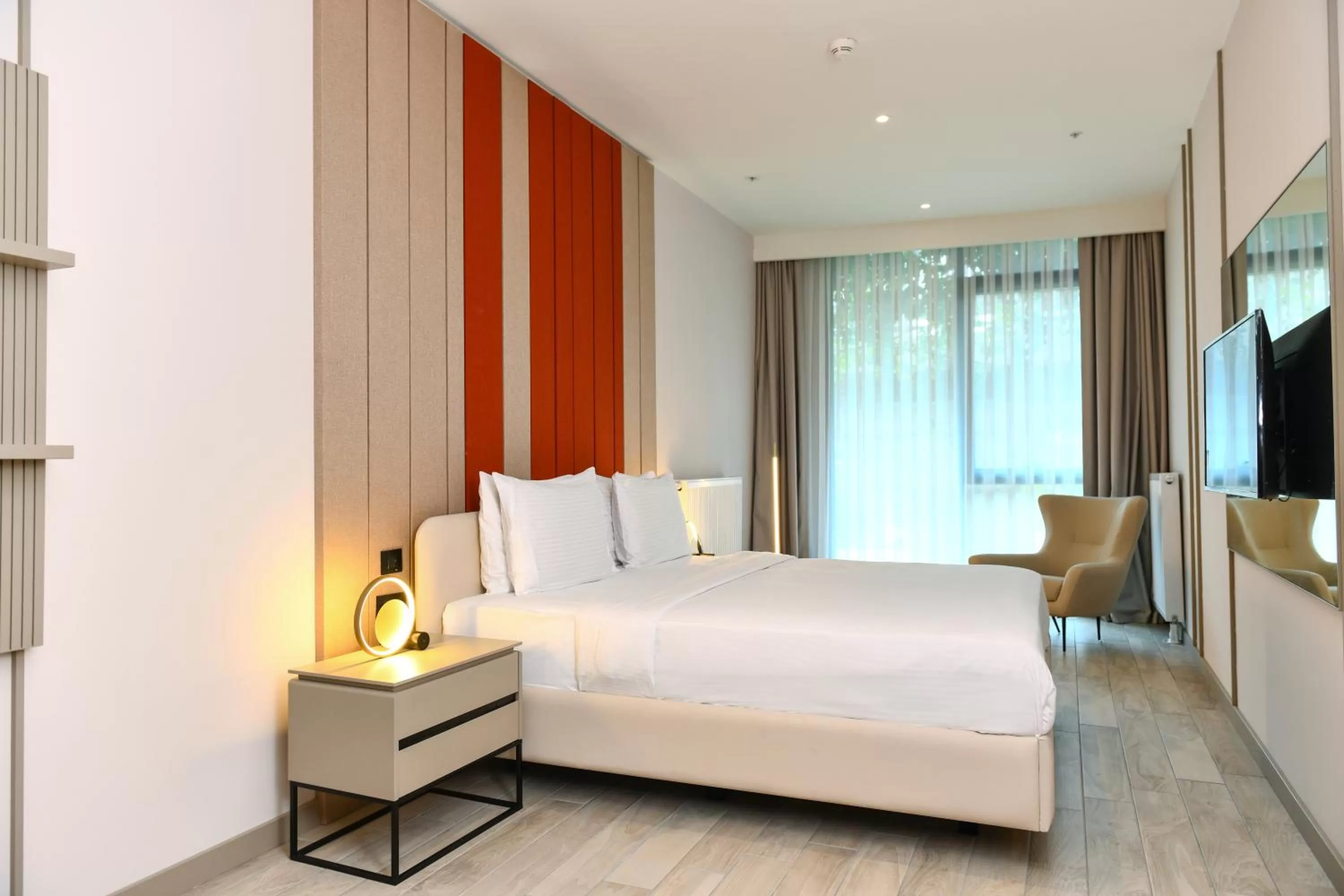 Bedroom, Bed in WestSide Residences by Rotana