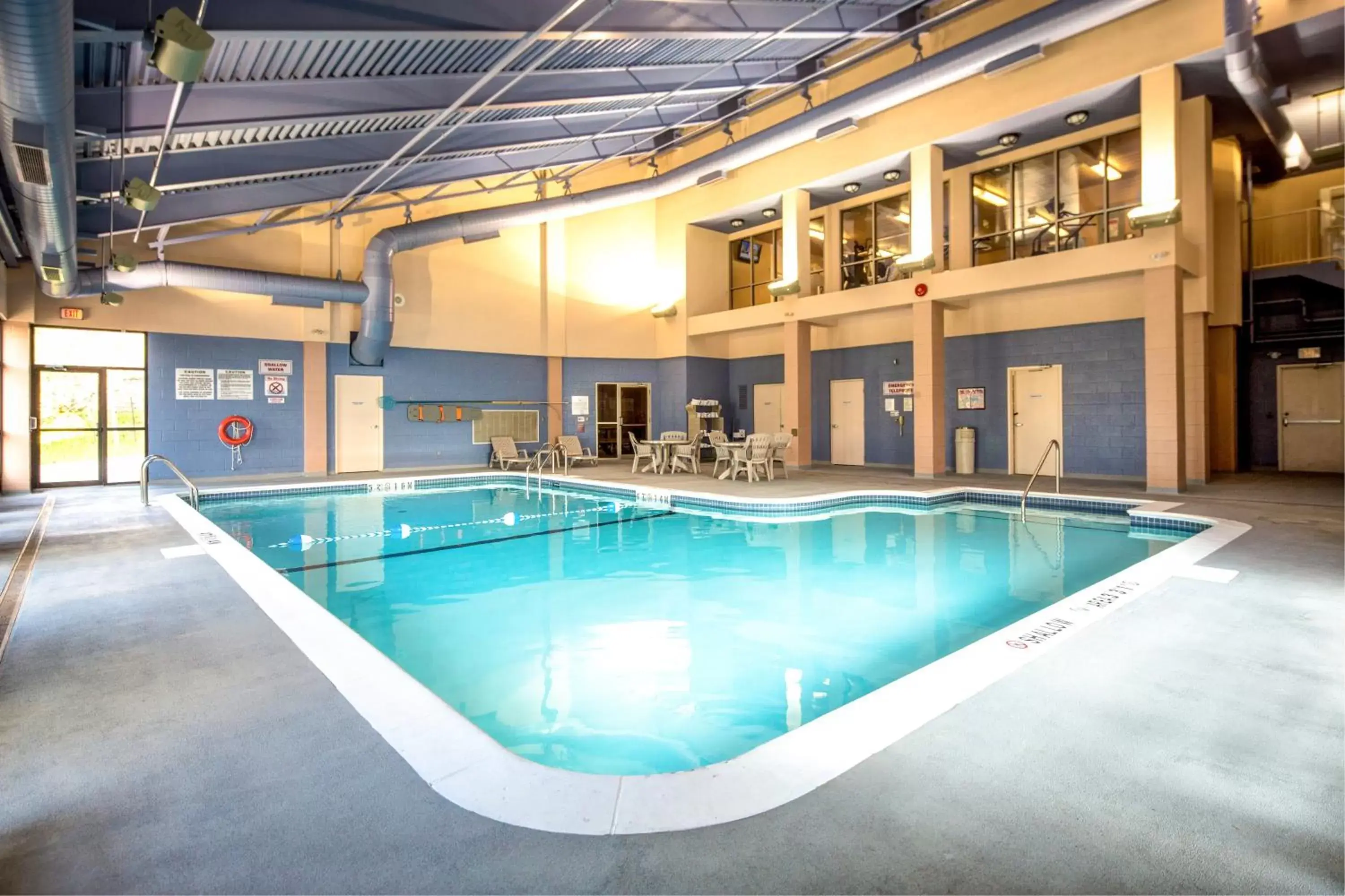 Swimming Pool in Holiday Inn Express & Suites Mississauga-Toronto Southwest, an IHG Hotel