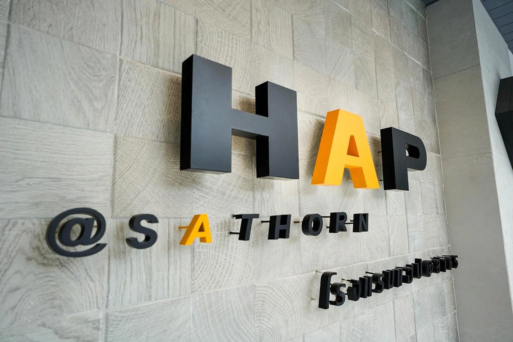 Property logo or sign in Hap@sathorn