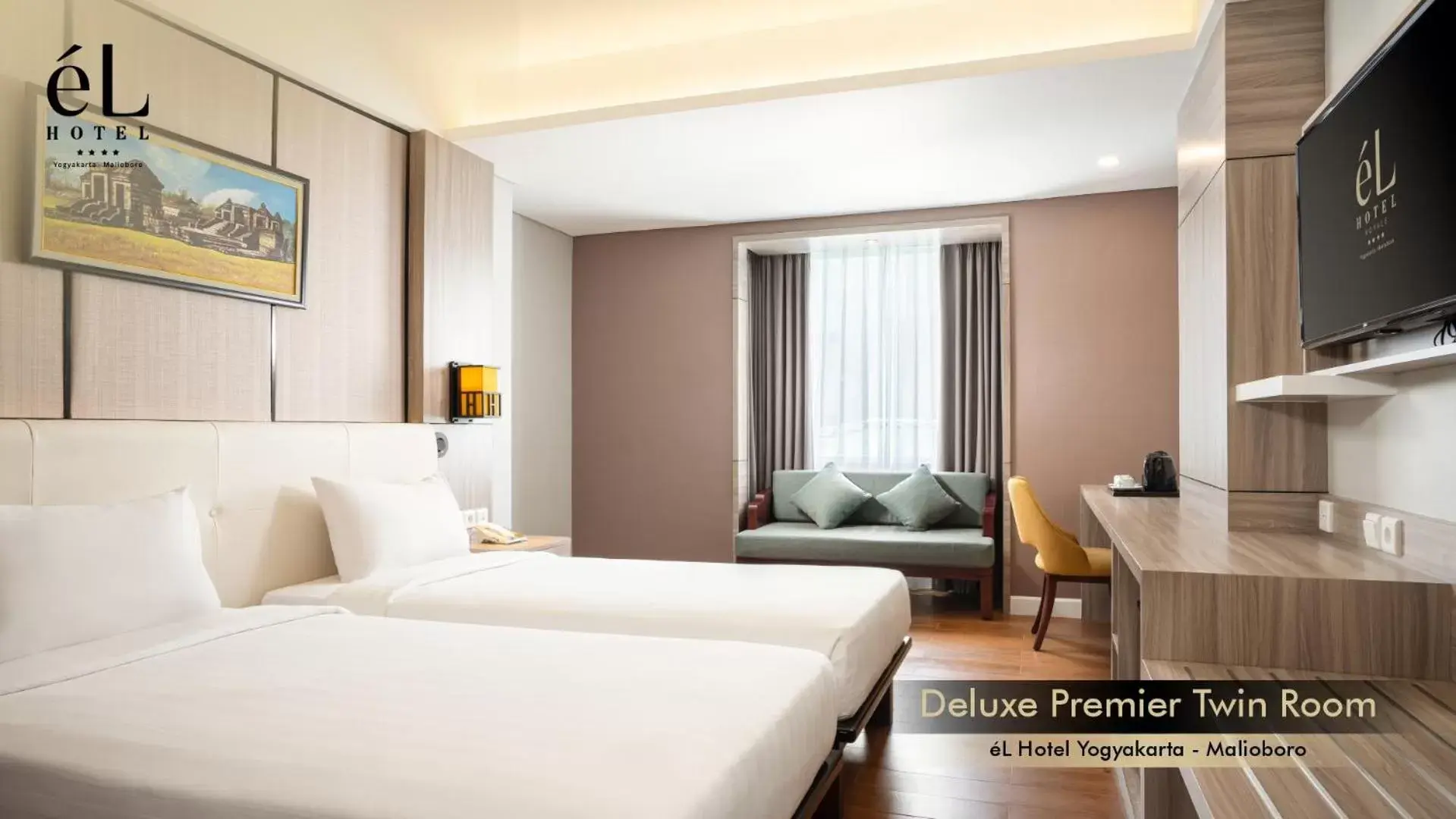 Bedroom, Bed in eL Hotel Yogyakarta Malioboro
