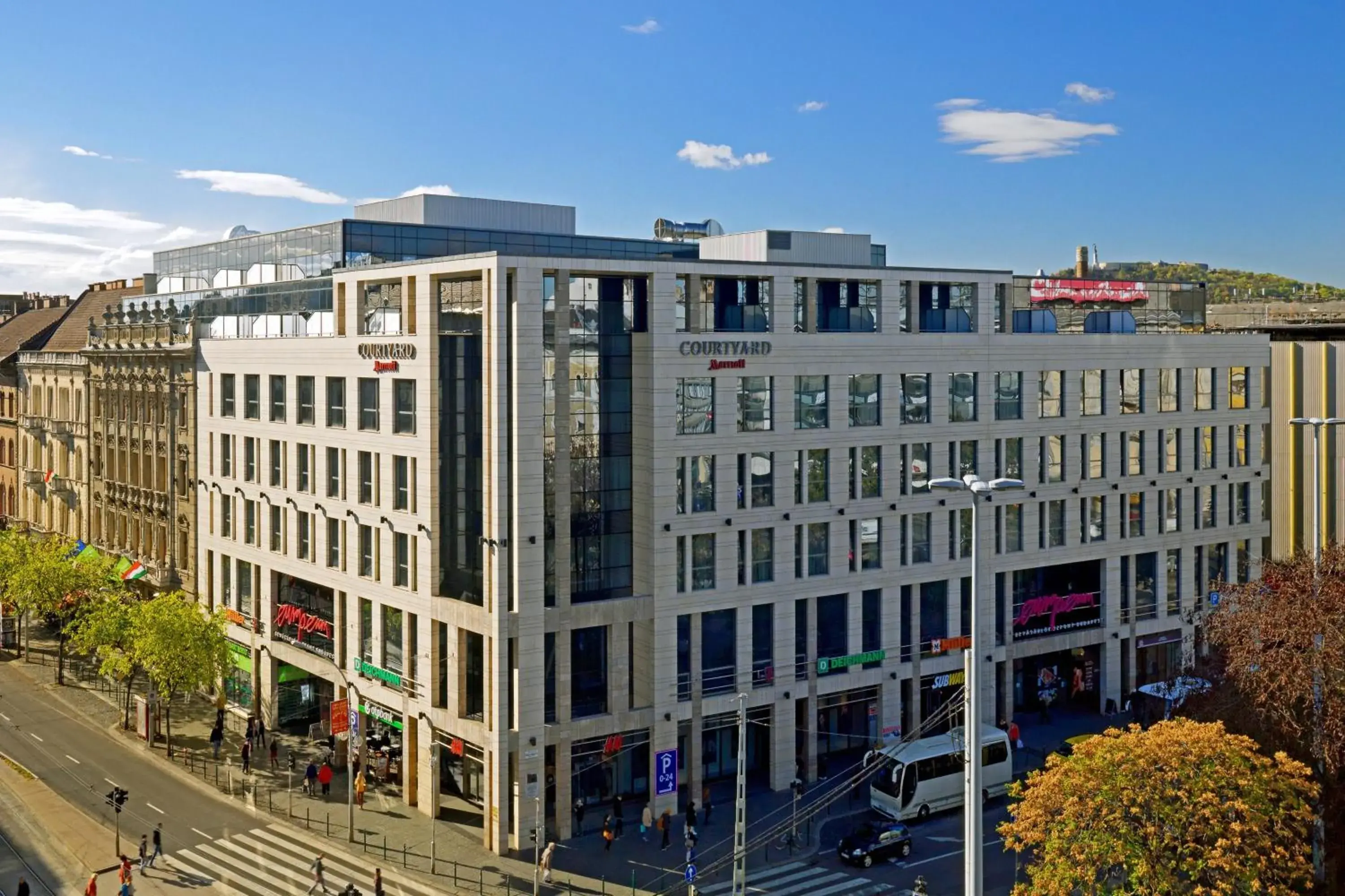 Property Building in Courtyard by Marriott Budapest City Center