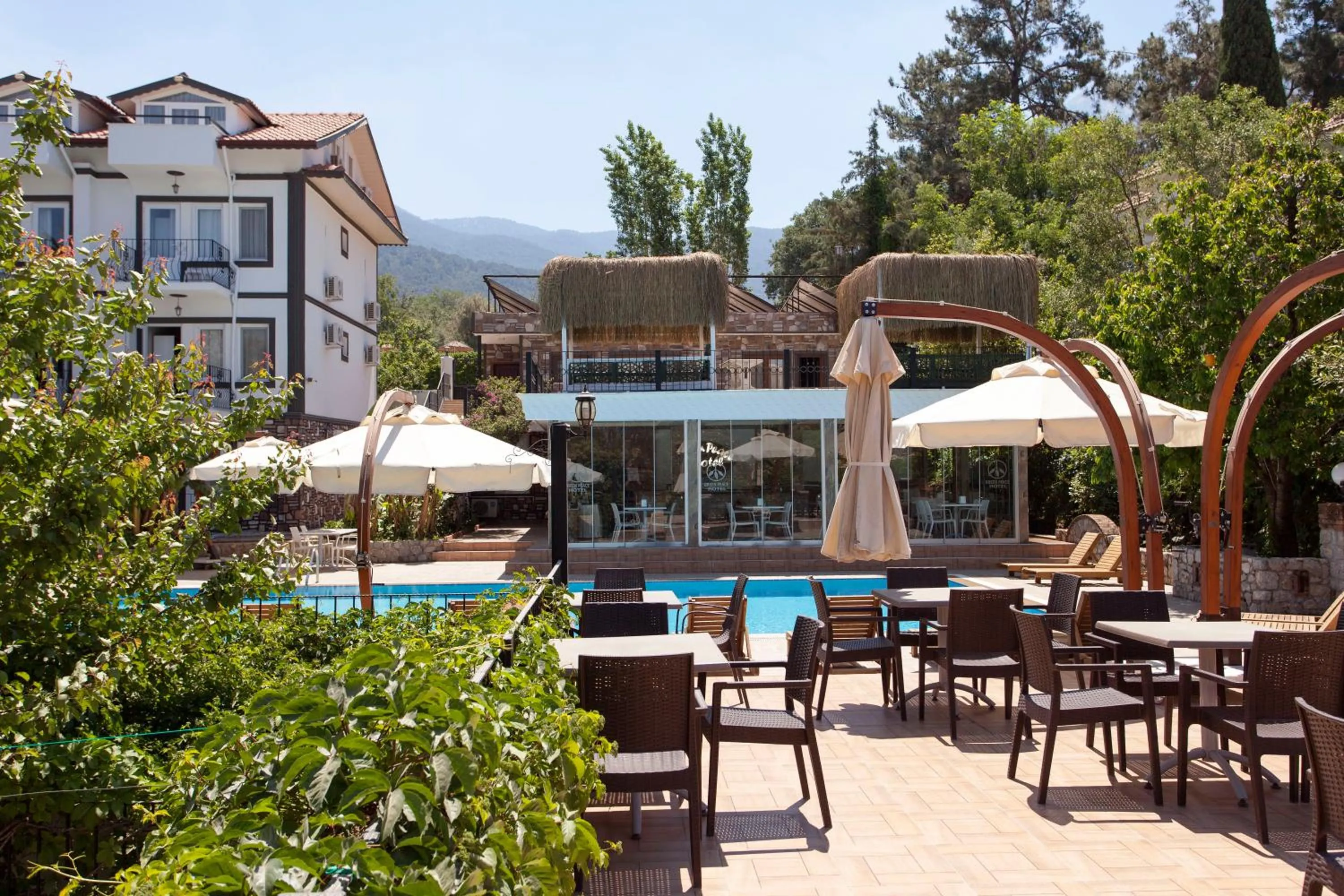 Property building in Green Peace Hotel