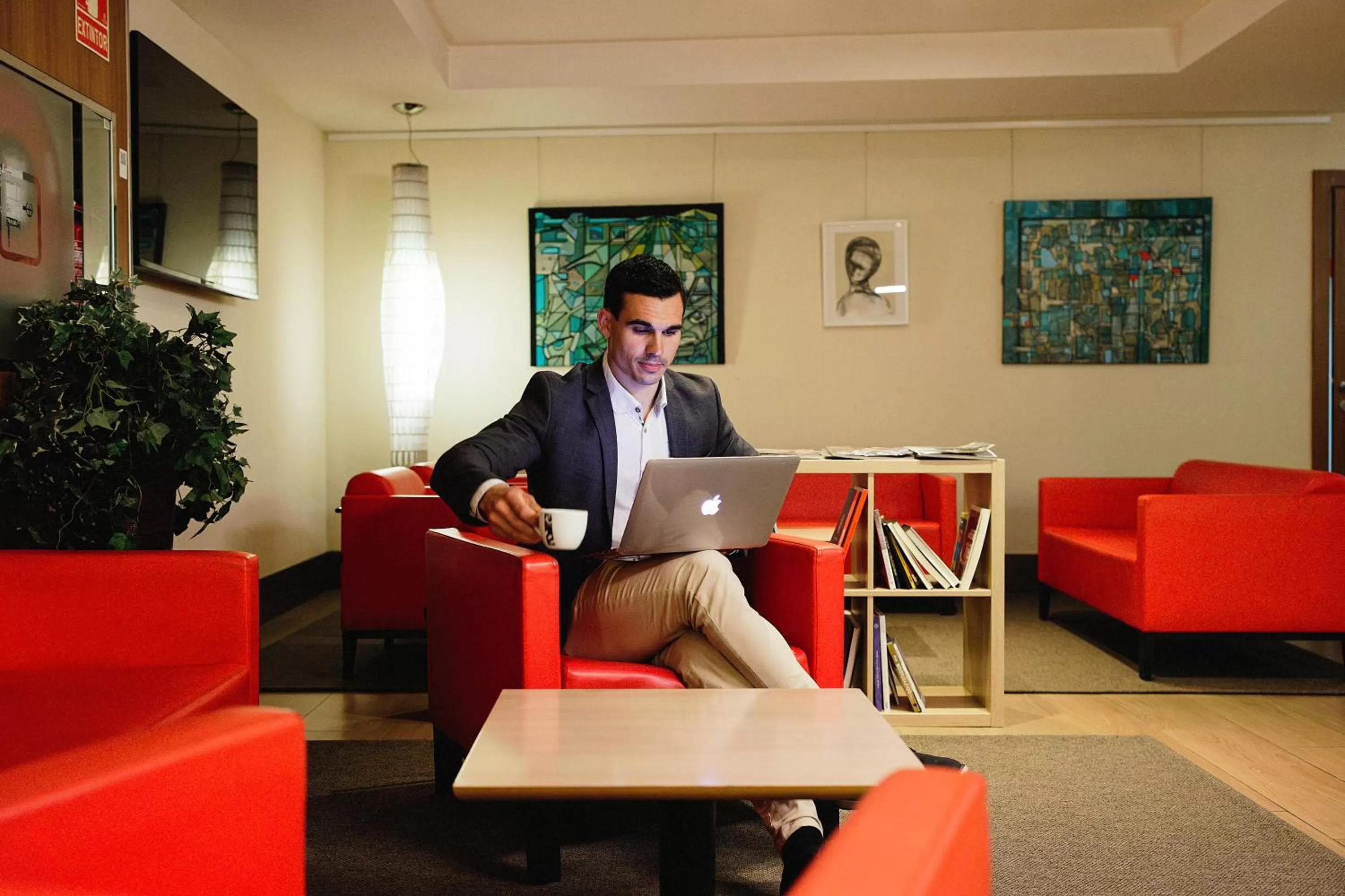 Living room in Maisonnave