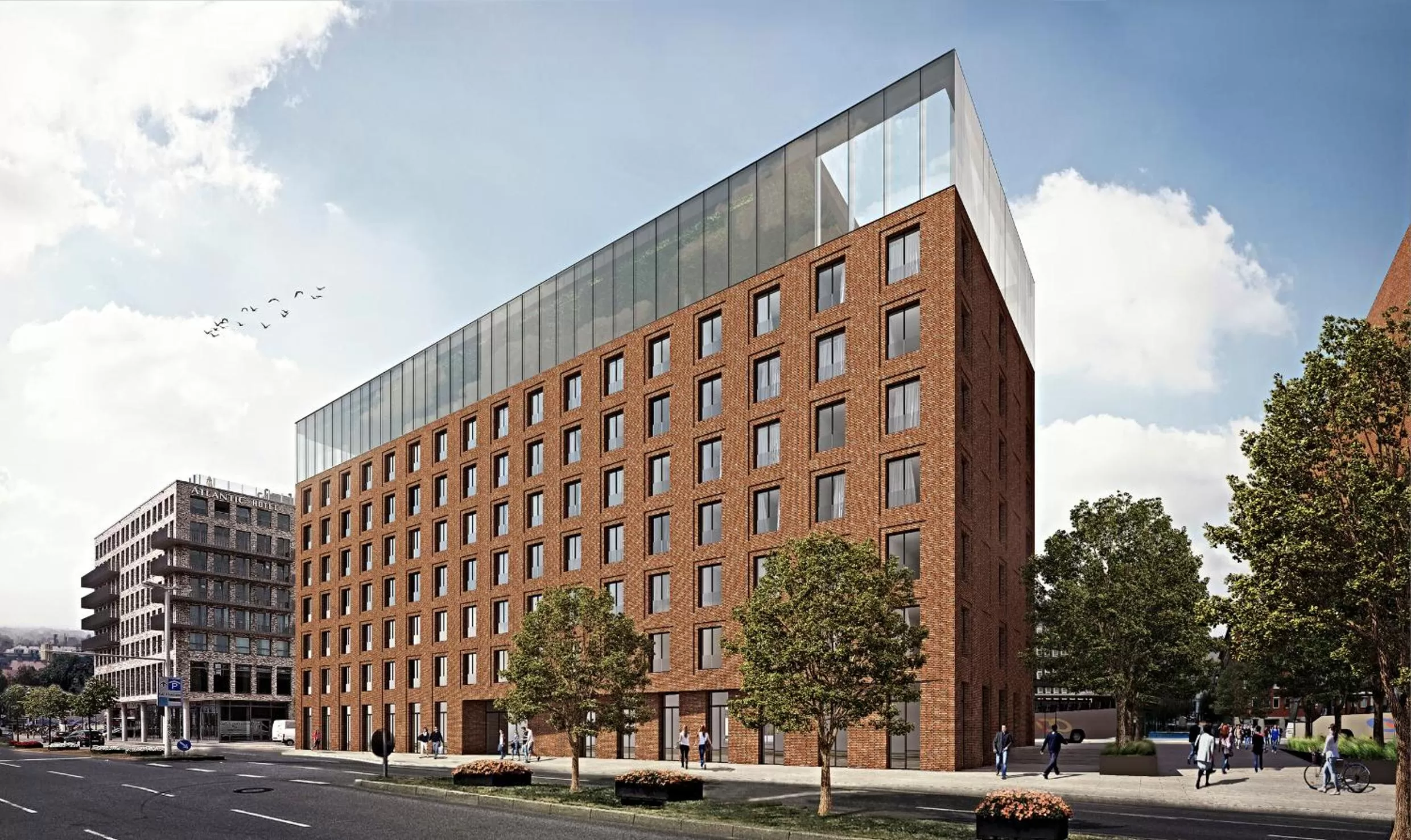 Property building in unique by ATLANTIC Hotels Kiel