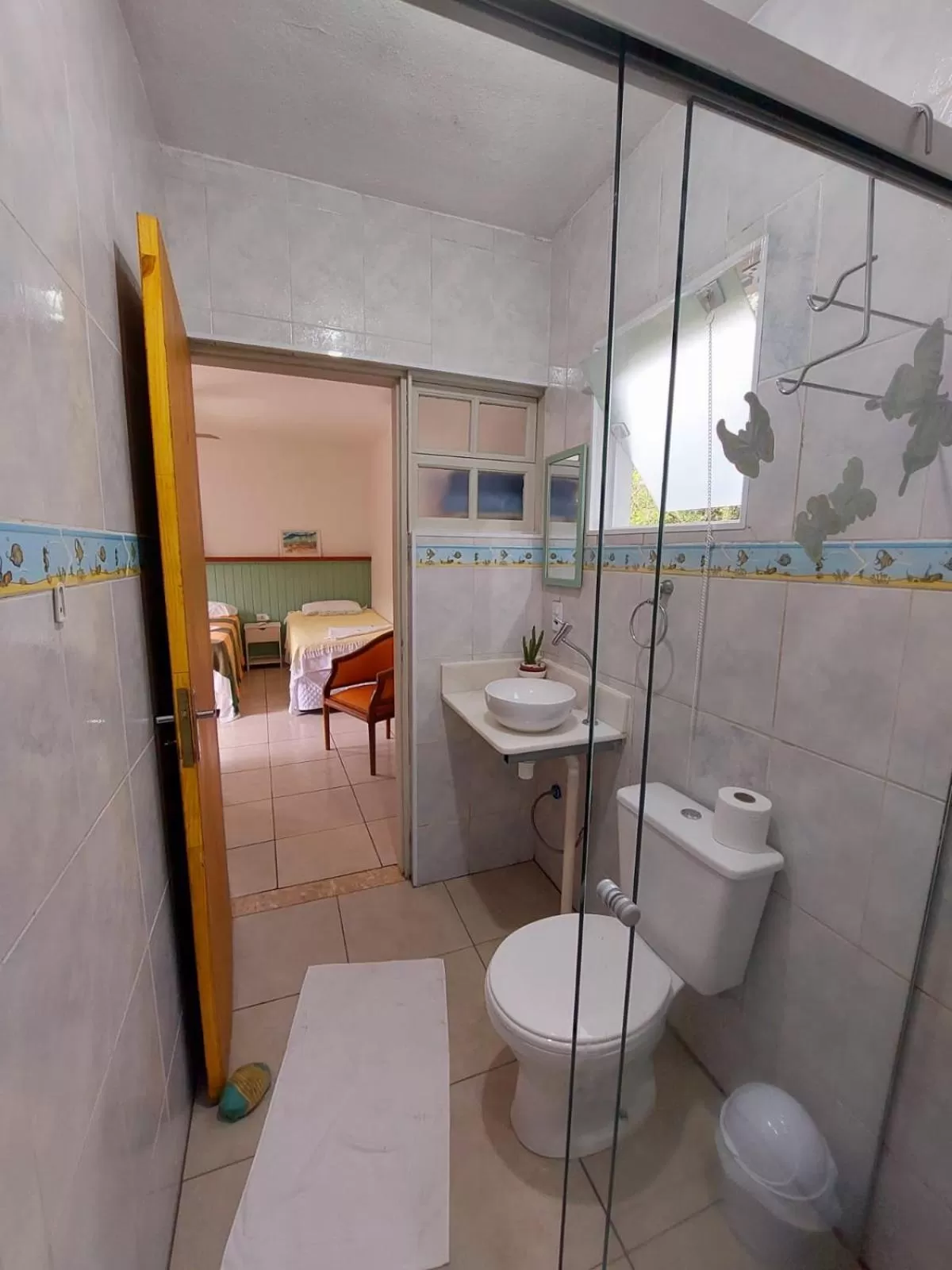 Bathroom in Pousada Capim Melado