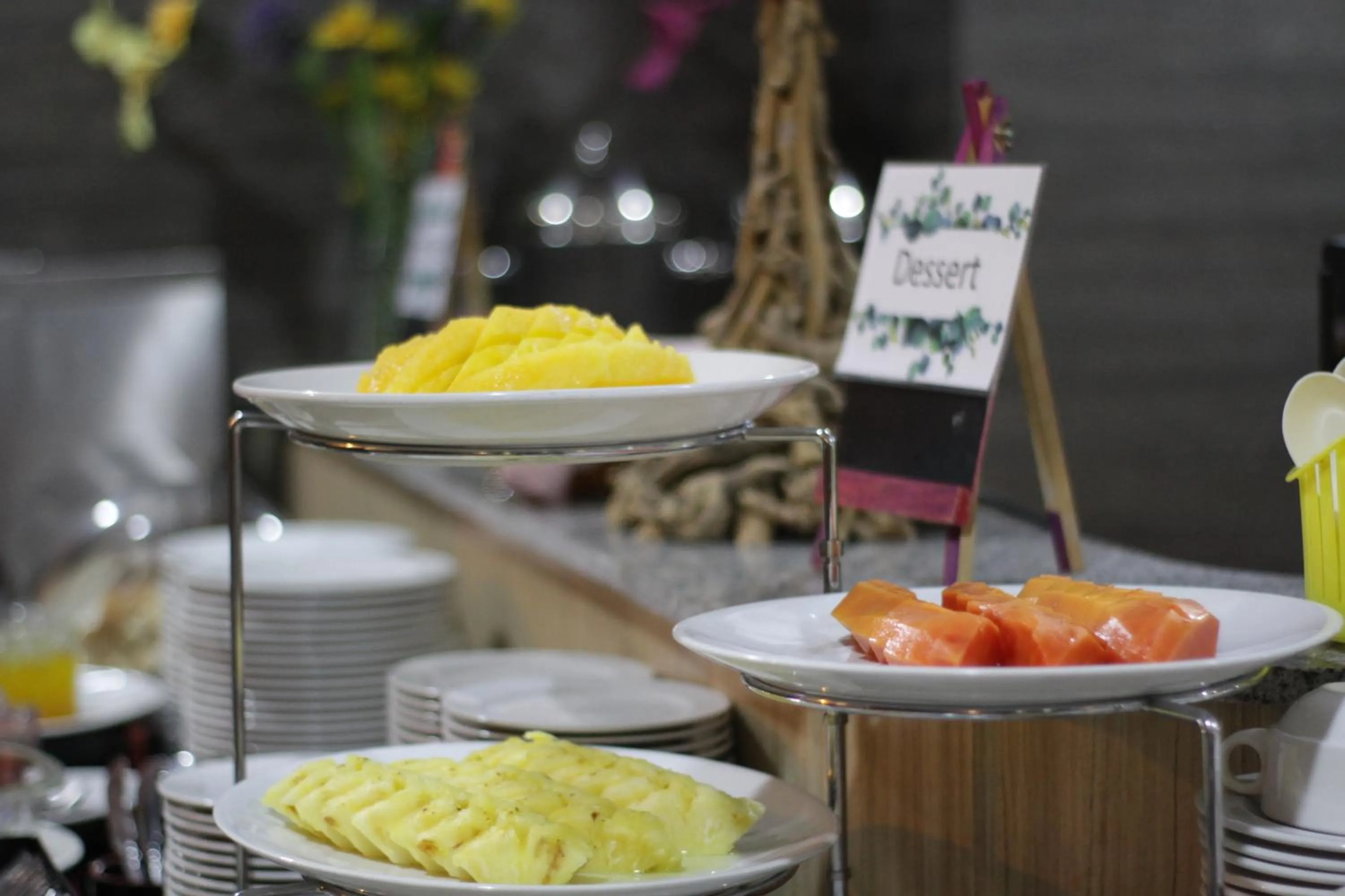 Breakfast in Hotel Sandakan