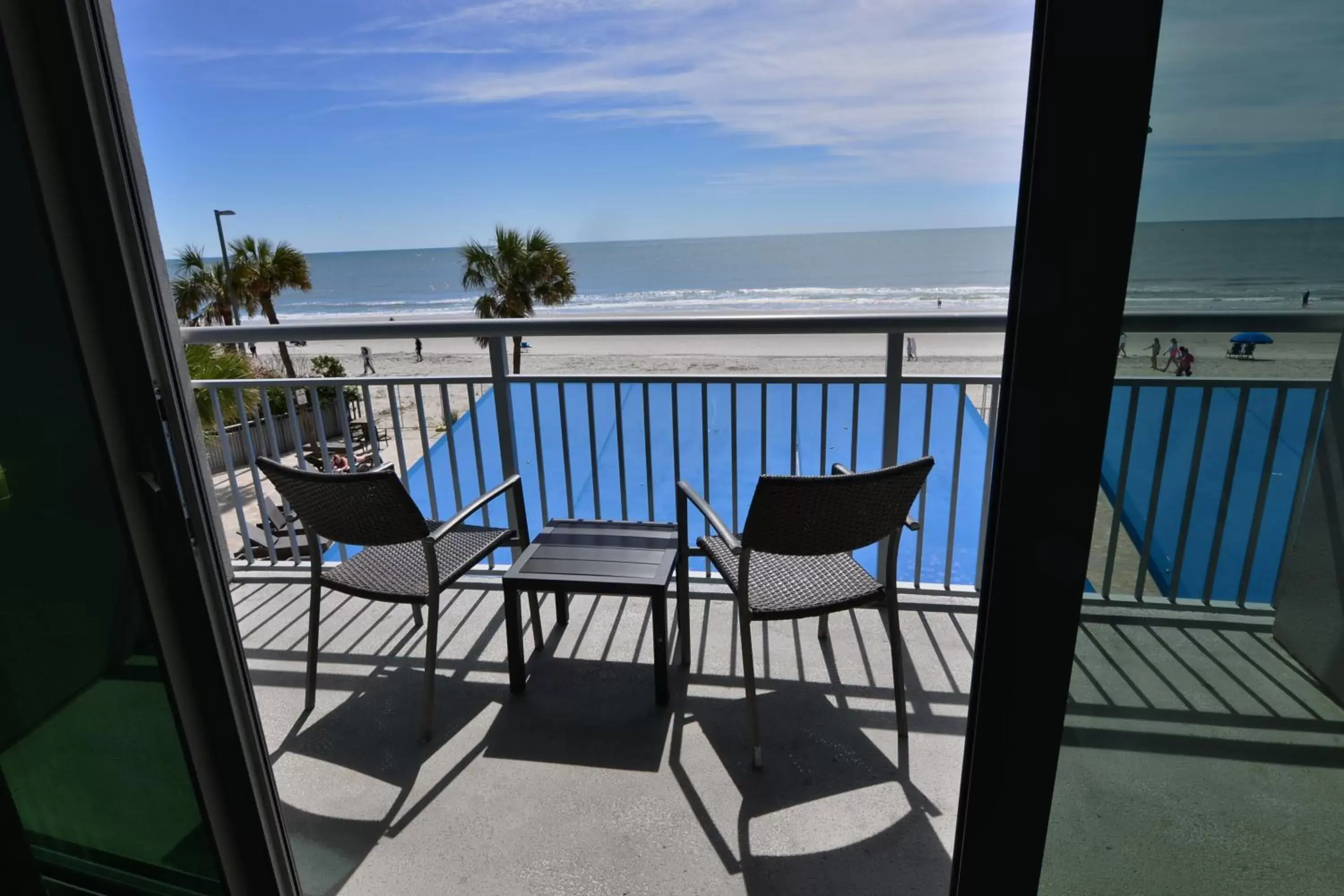 Balcony/Terrace in Spectacular Ocean Front Real 1 Bedroom Condo, 2 Ba