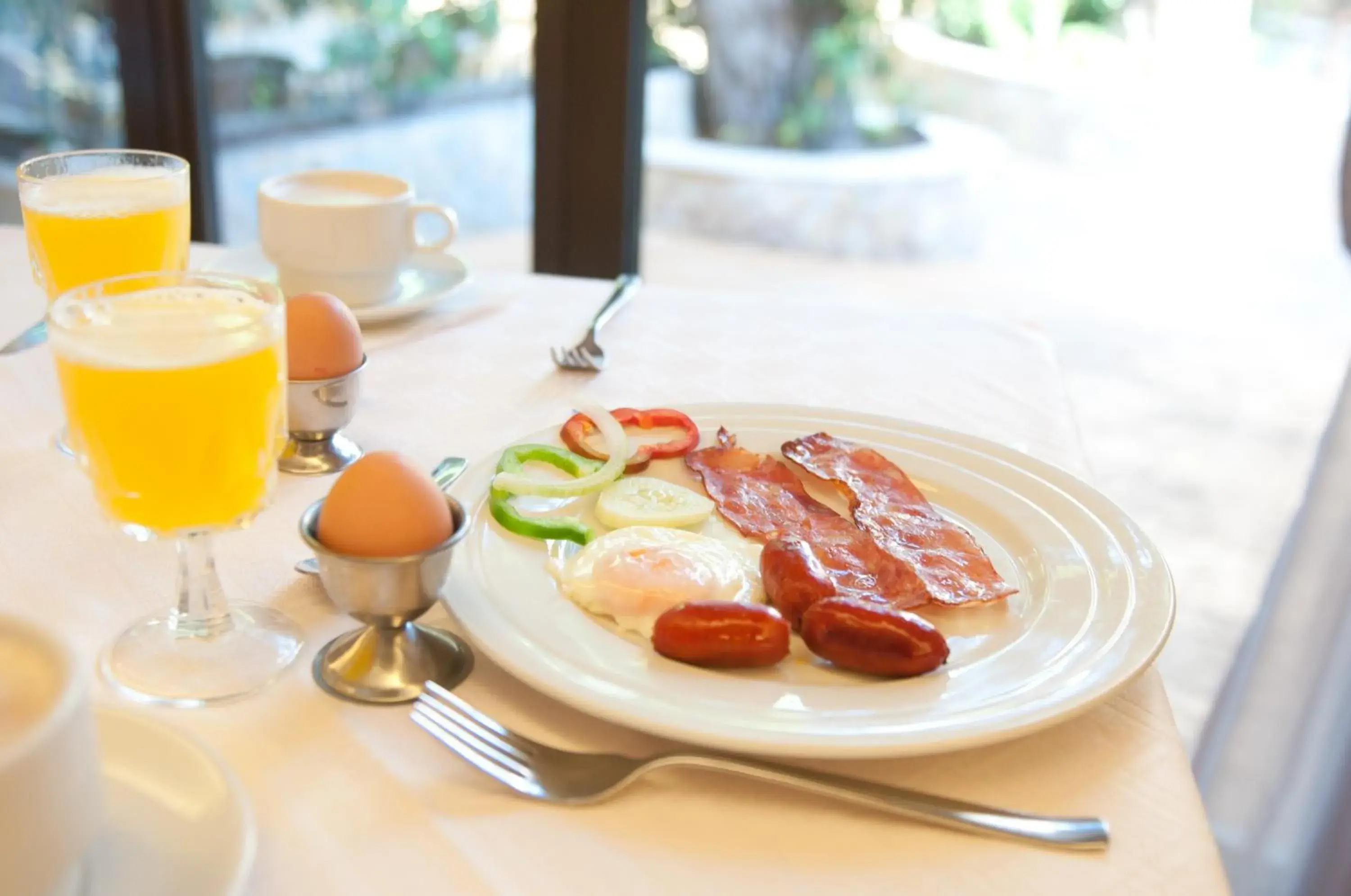 Continental breakfast in Hotel Baviera