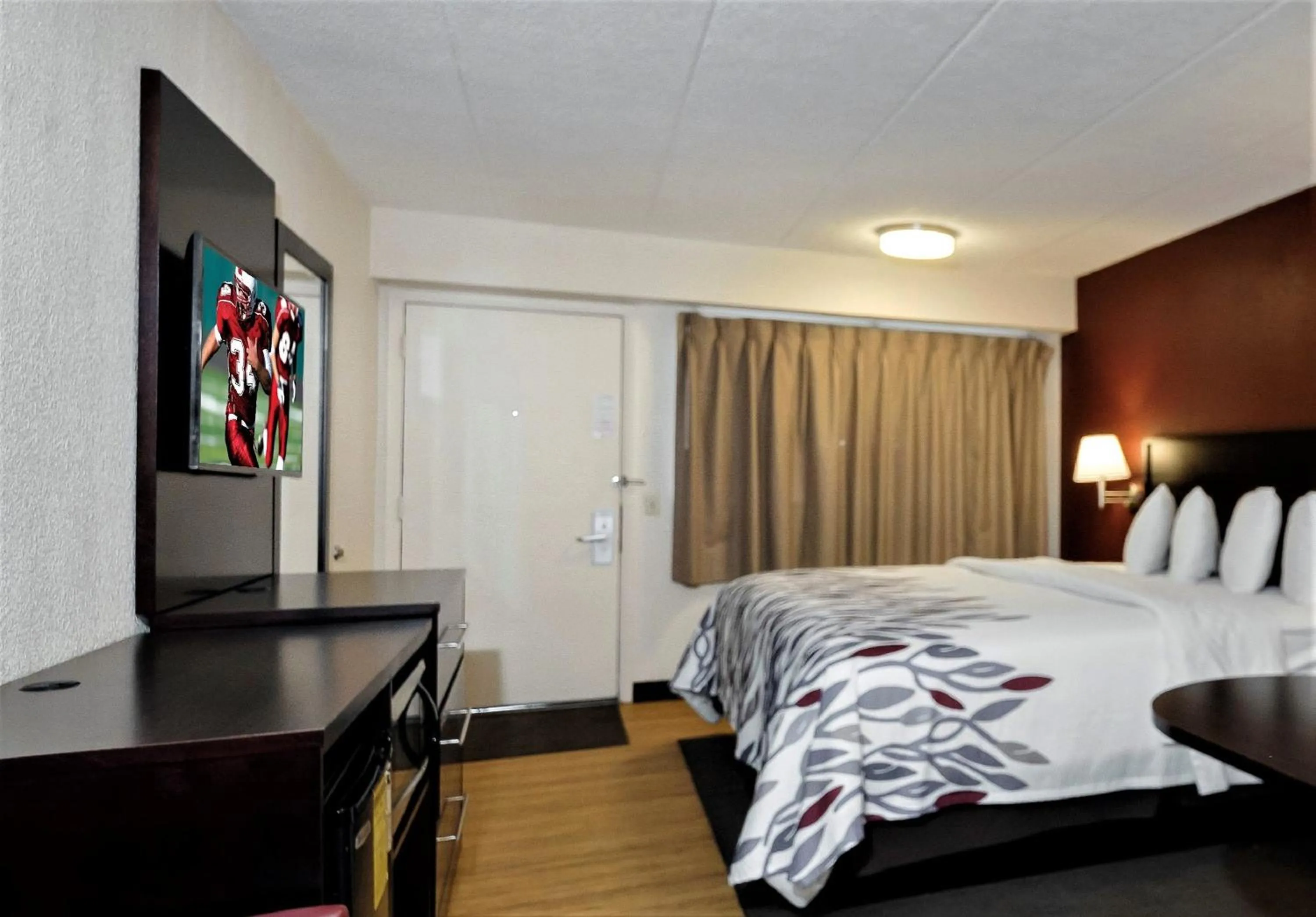 Photo of the whole room, Bed in Red Roof Inn Detroit - Troy