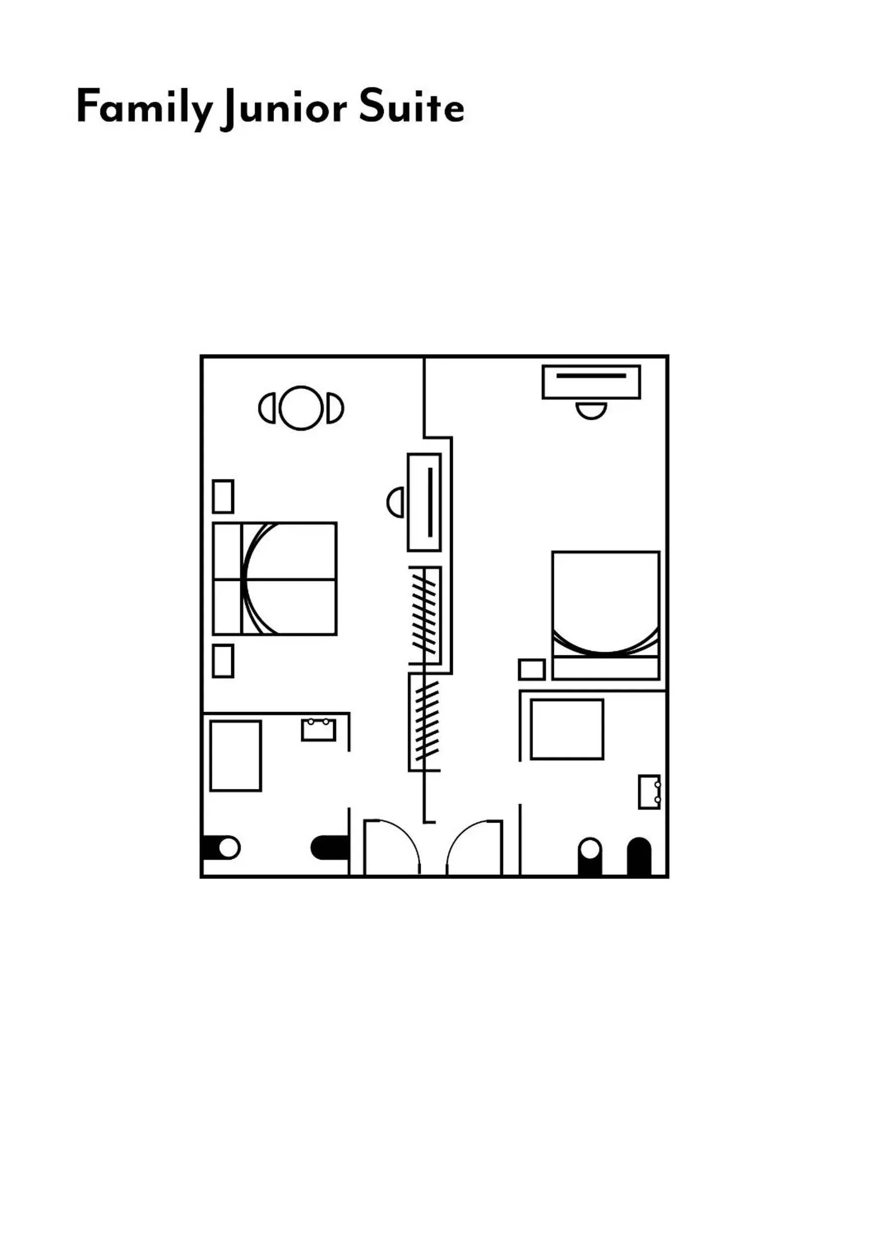 Floor Plan in Sardegna Hotel - Suites & Restaurant