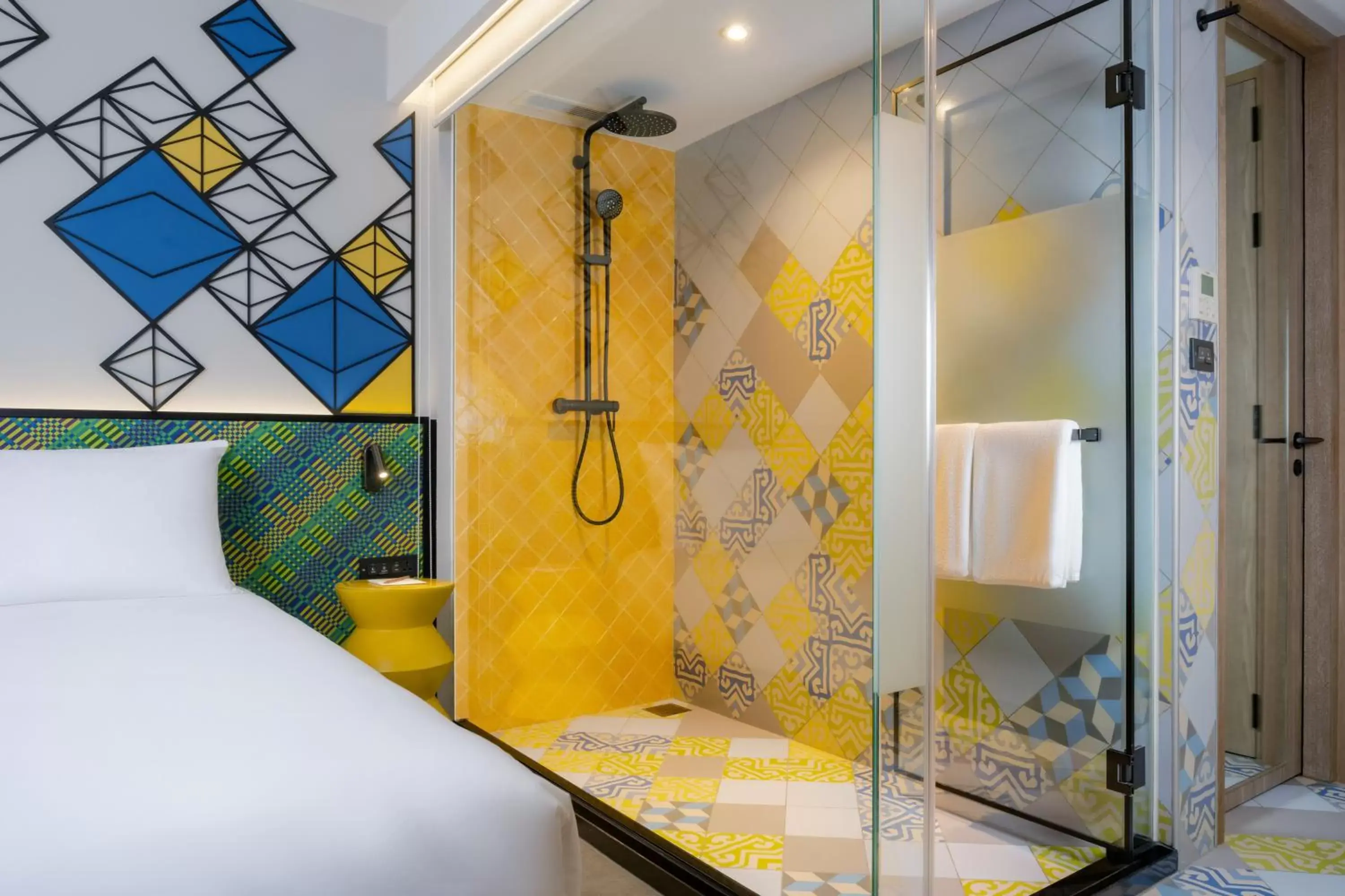 Shower, Bathroom in ibis Styles Bangkok Silom