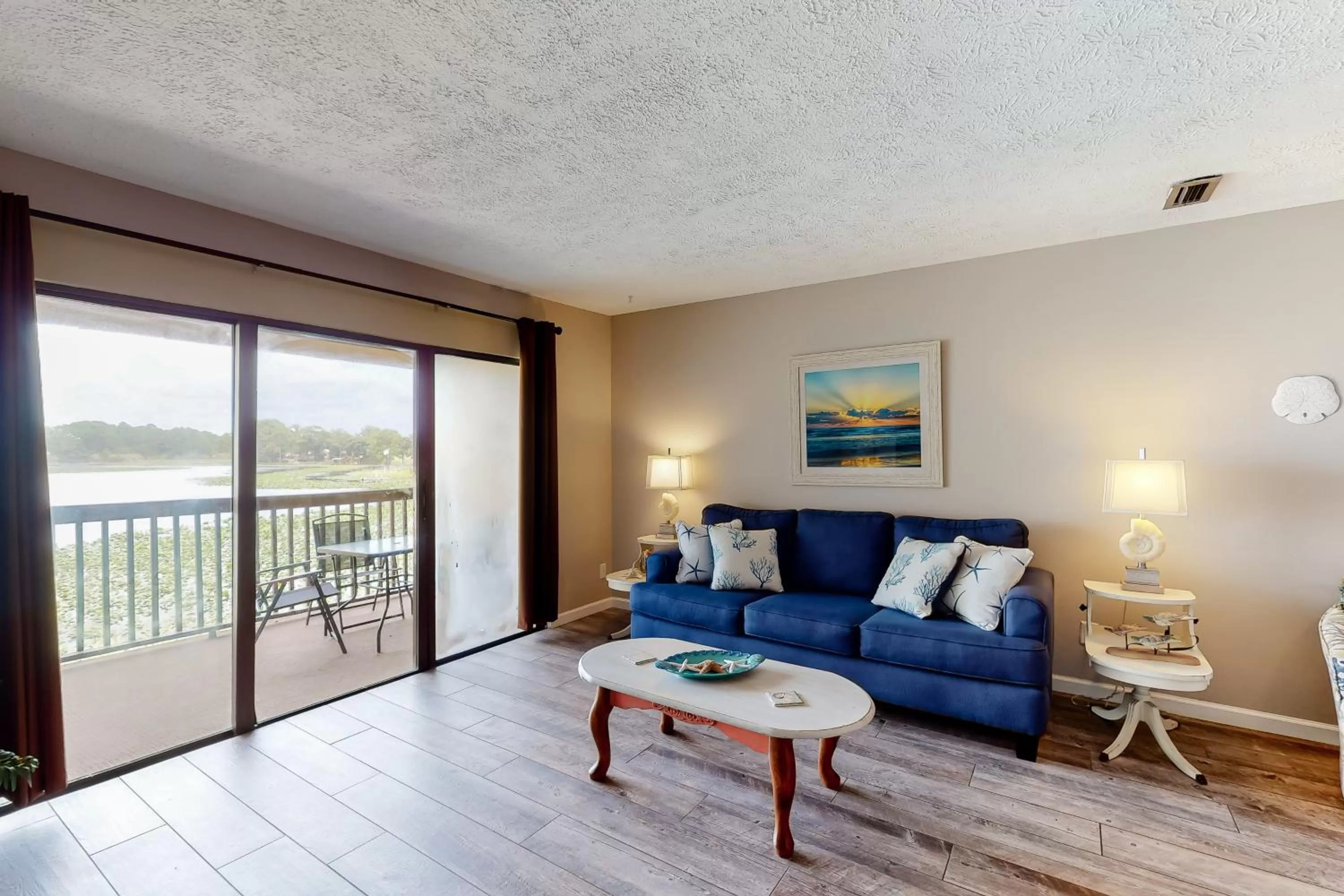 Seating Area in Polynesian Village - Unit 222