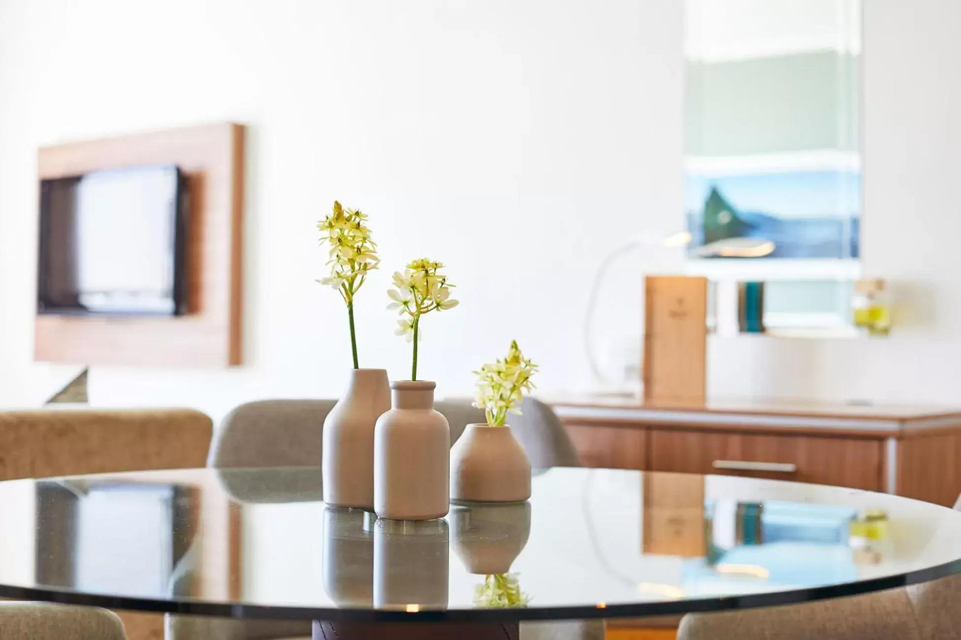 Dining area in President Hotel