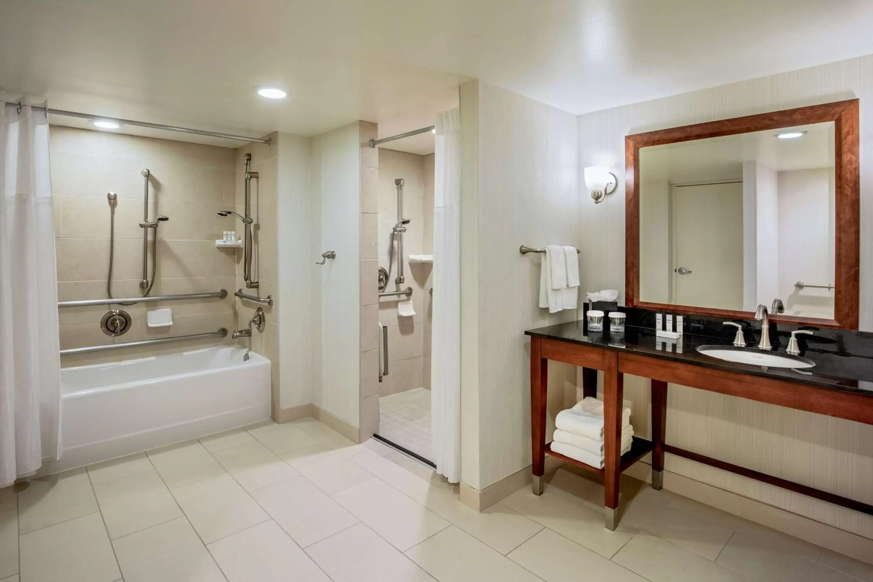 Bathroom in Embassy Suites by Hilton Boston Waltham