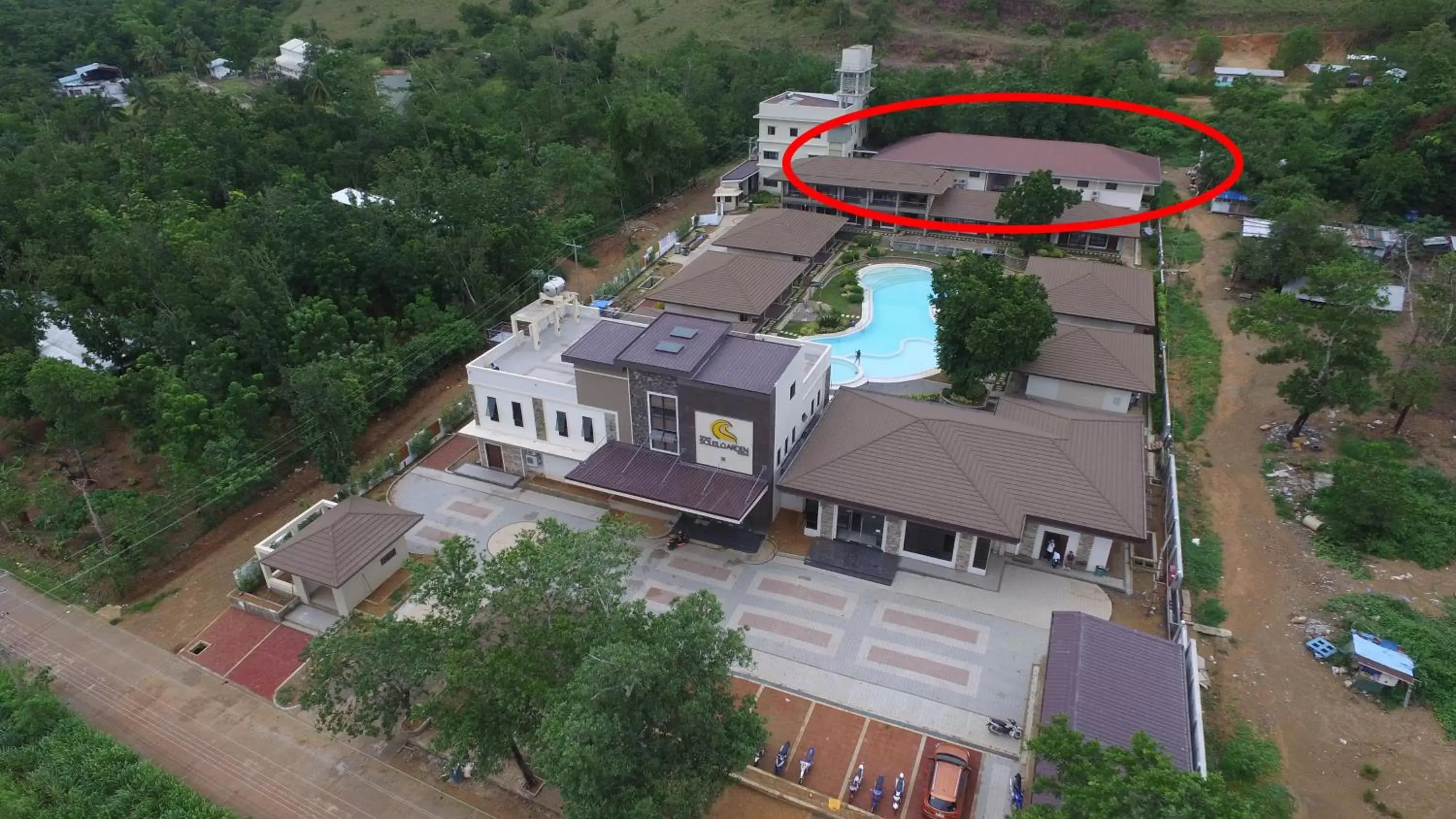 Property building, Bird's-eye View in Coron Soleil Express Hotel