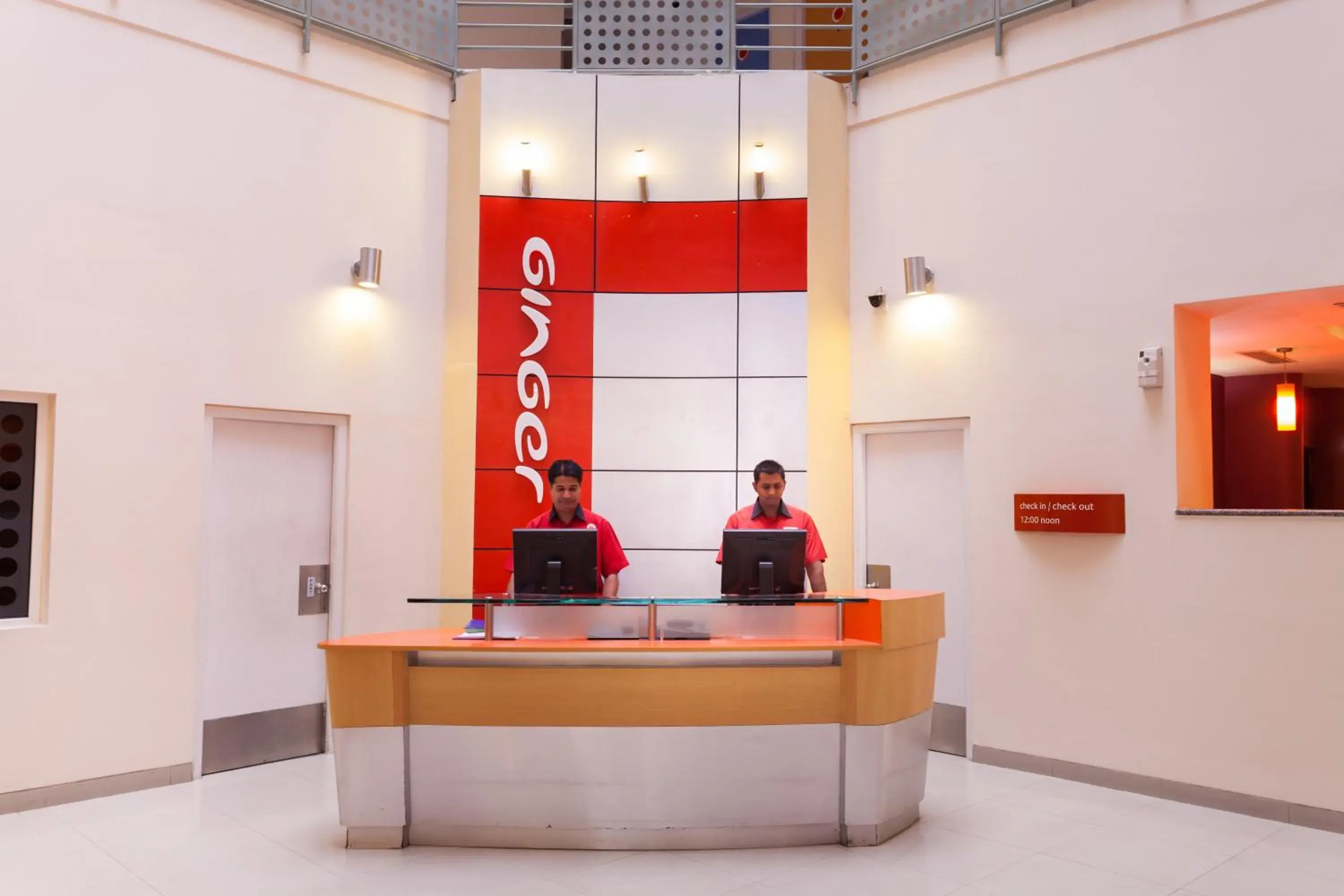 Lobby or reception, Staff in Ginger Hotel Nashik