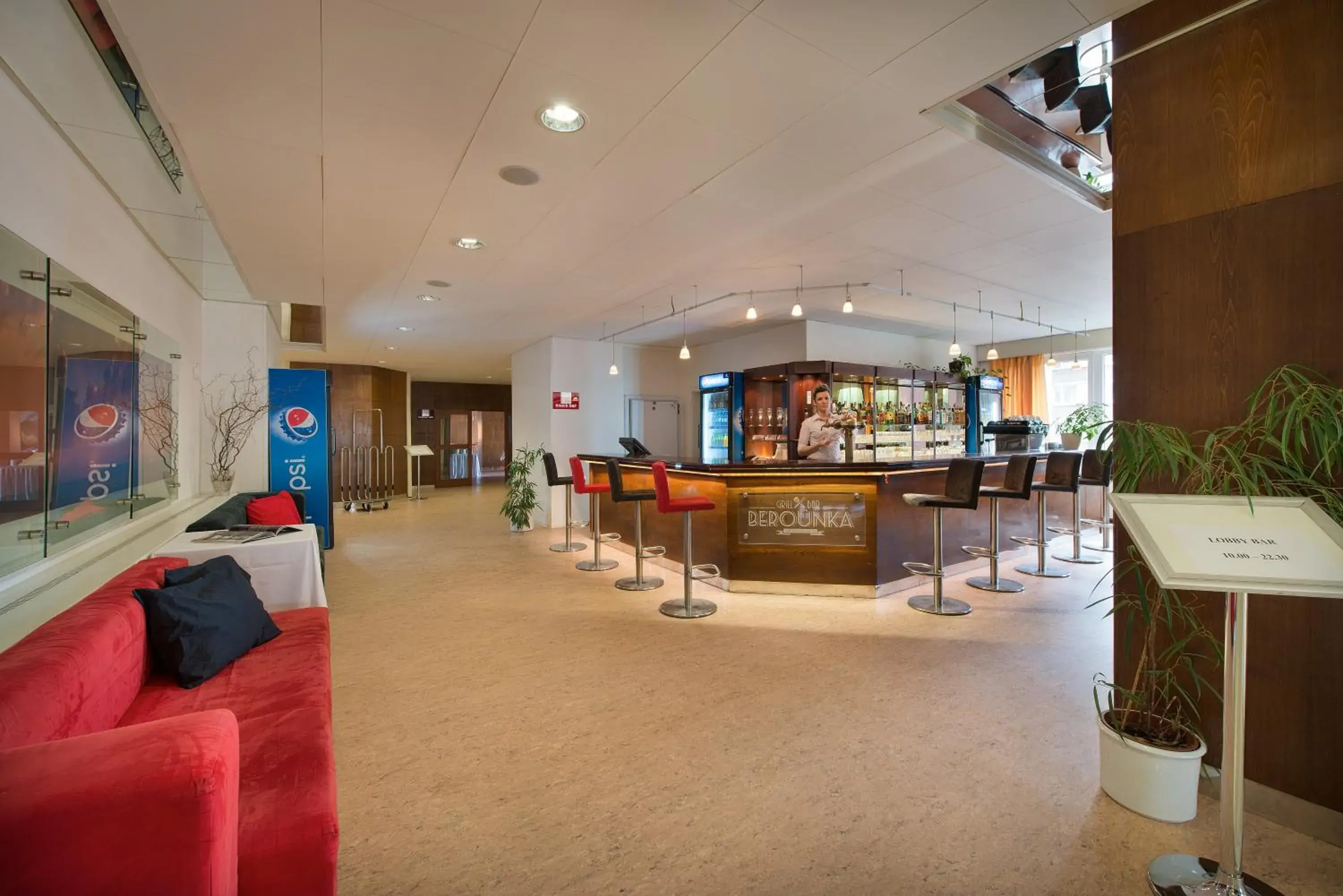 Lounge or bar in Hotel Grand Litava Beroun