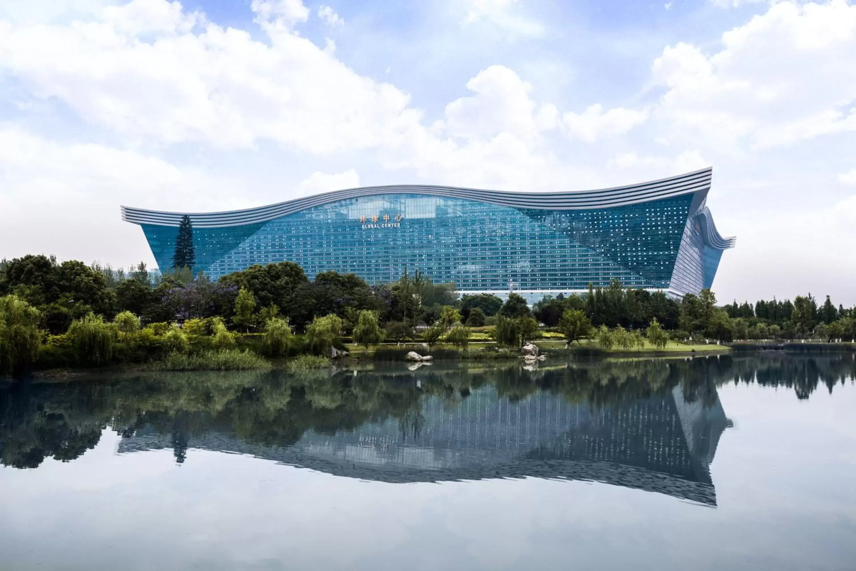 Nearby landmark, Swimming Pool in InterContinental Chengdu Global Center, an IHG Hotel