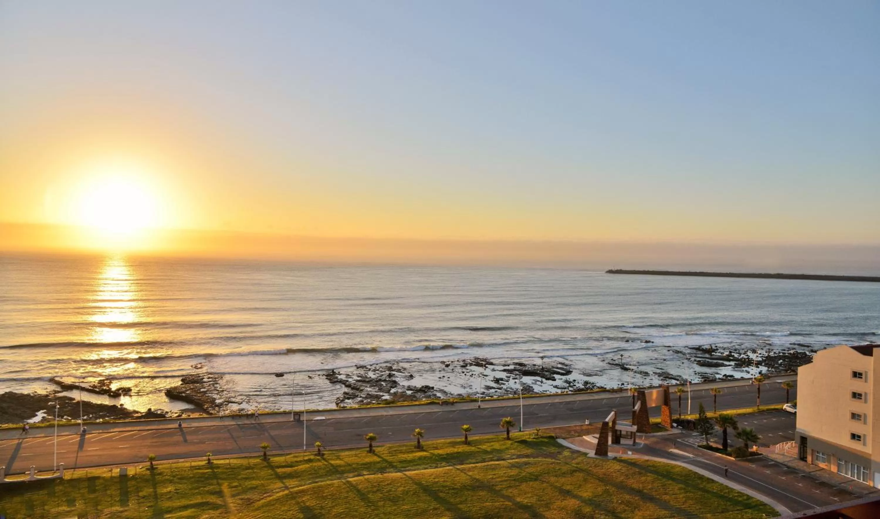 Sea view in Premier Hotel East London ICC