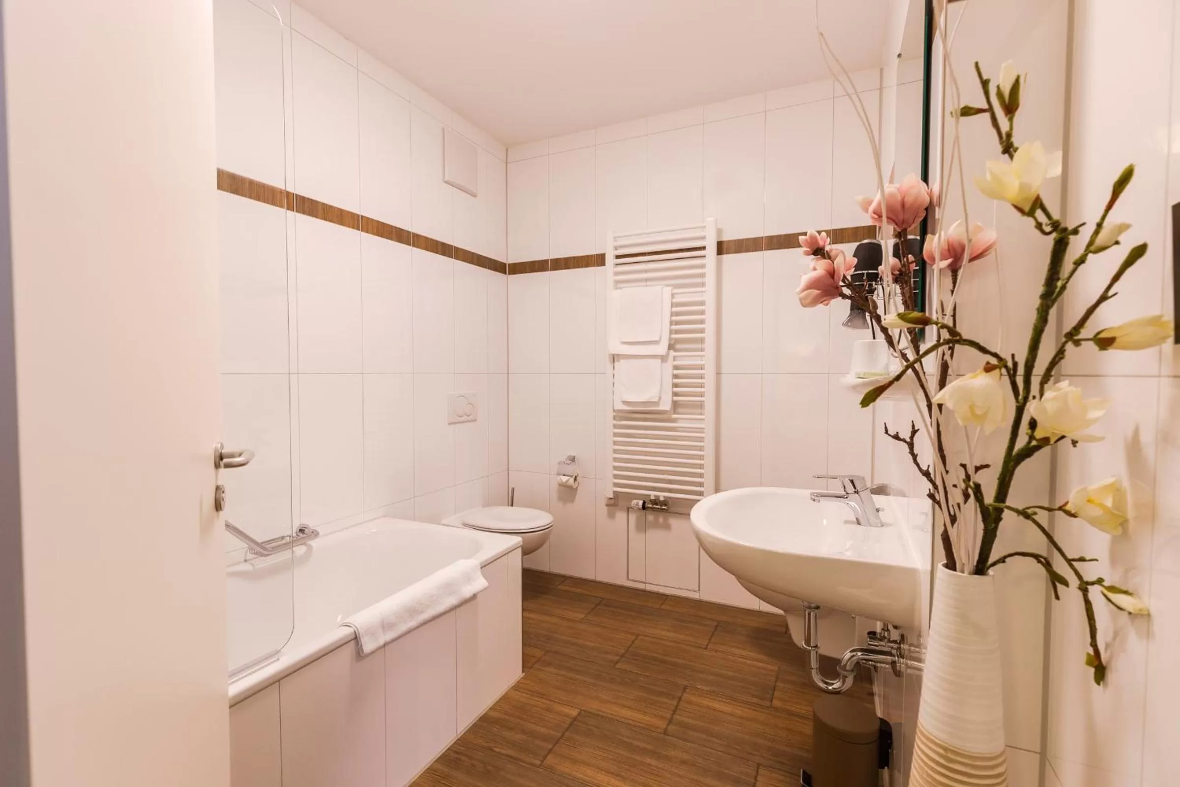 Shower in Hotel Arooma