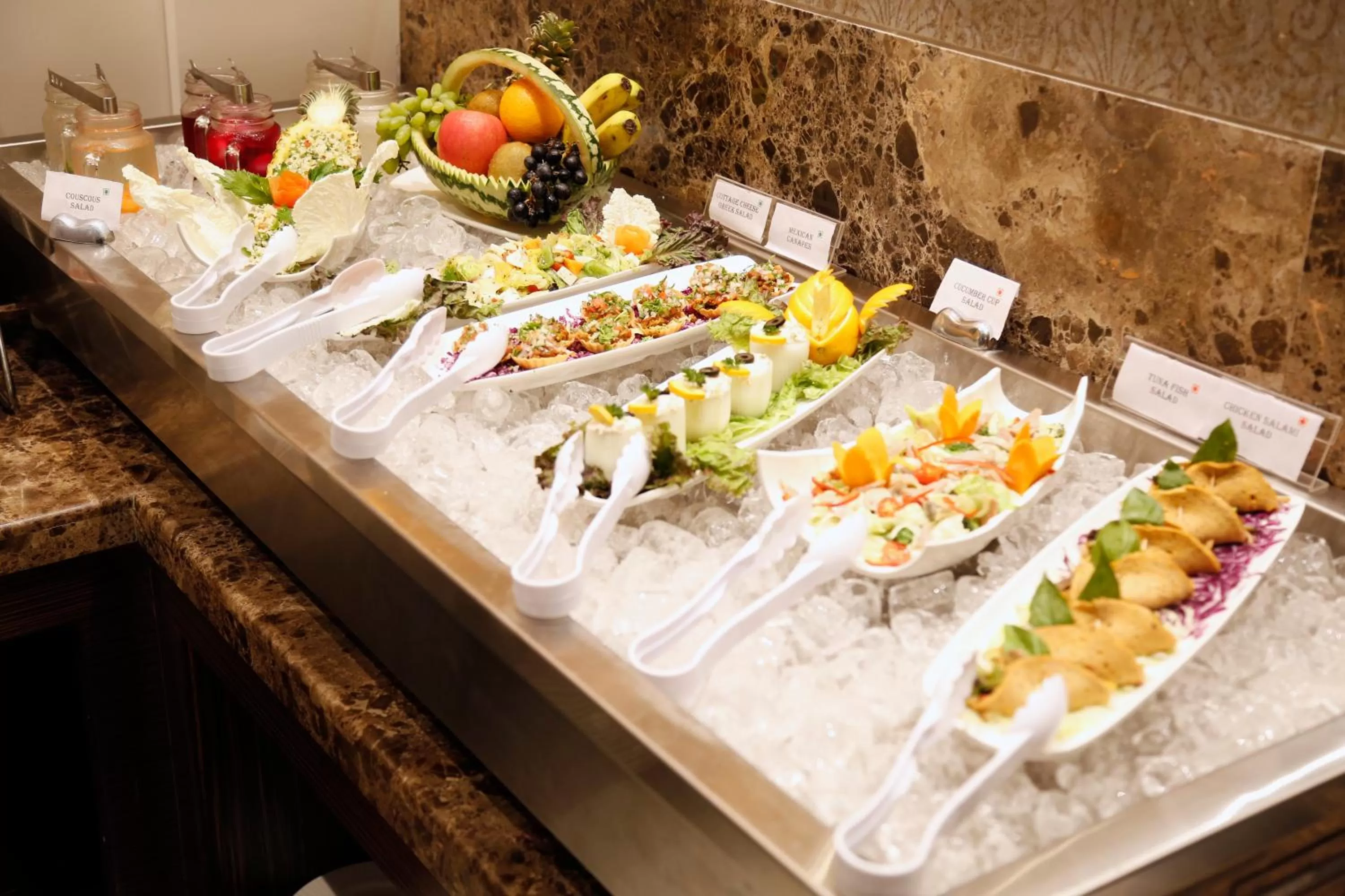 Continental breakfast in Hotel Yogi Midtown