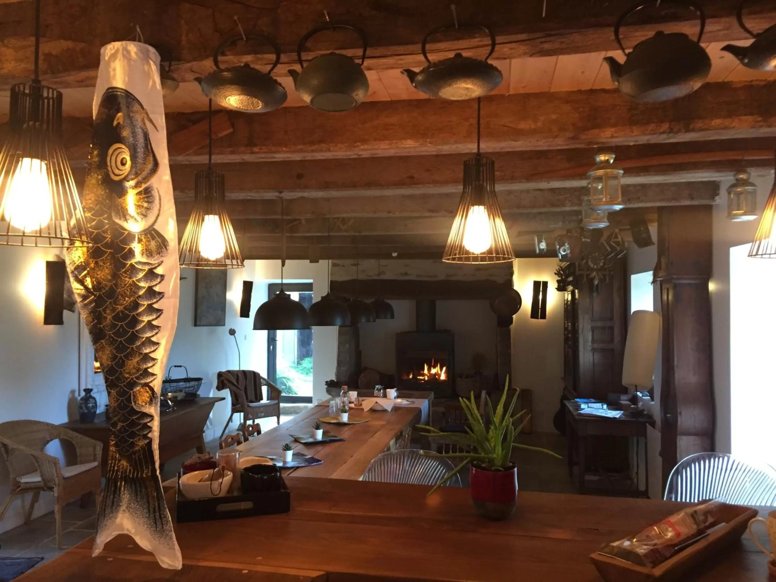 Dining area in Les 3 Koïs