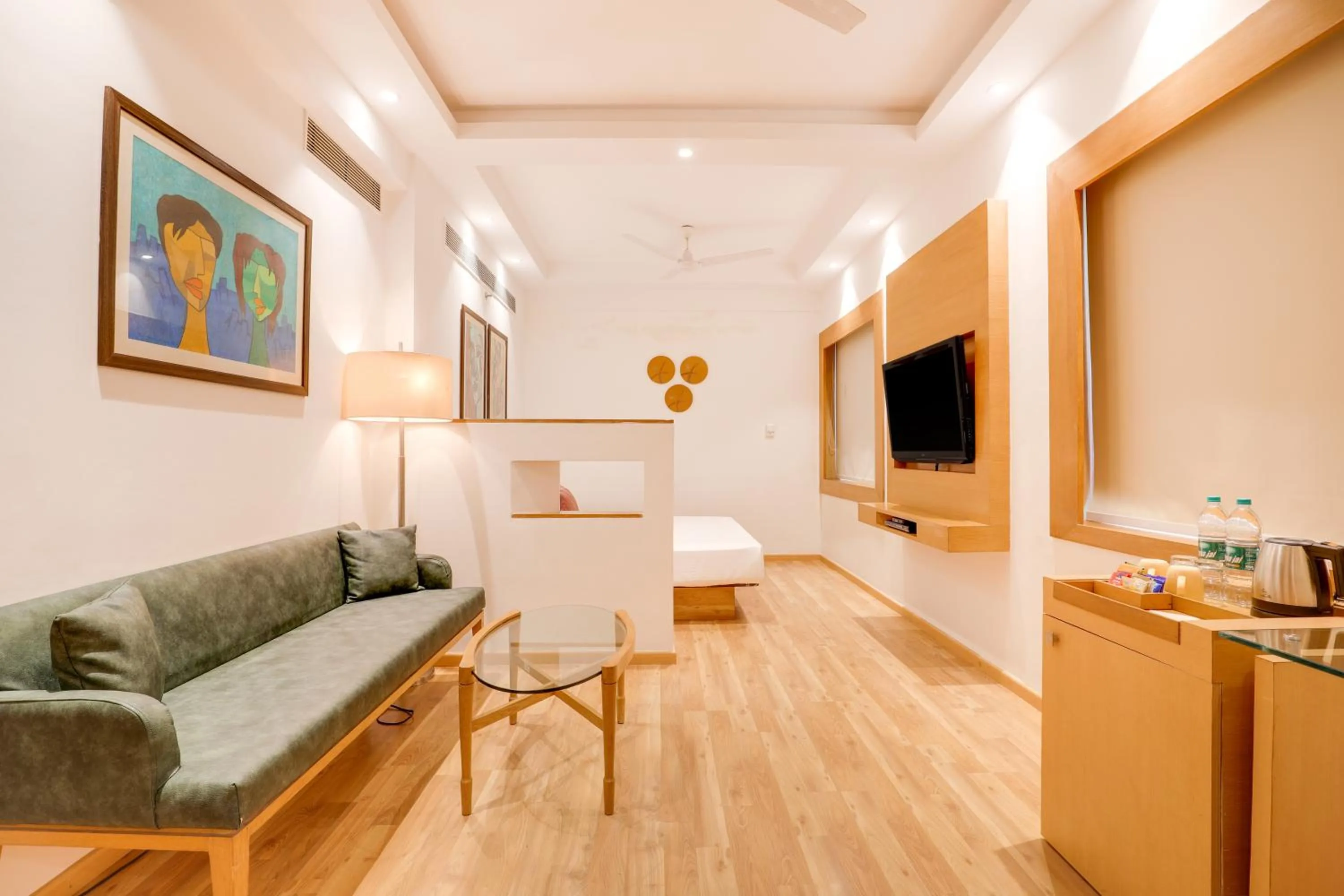 Living room in Lemon Tree Hotel Chandigarh