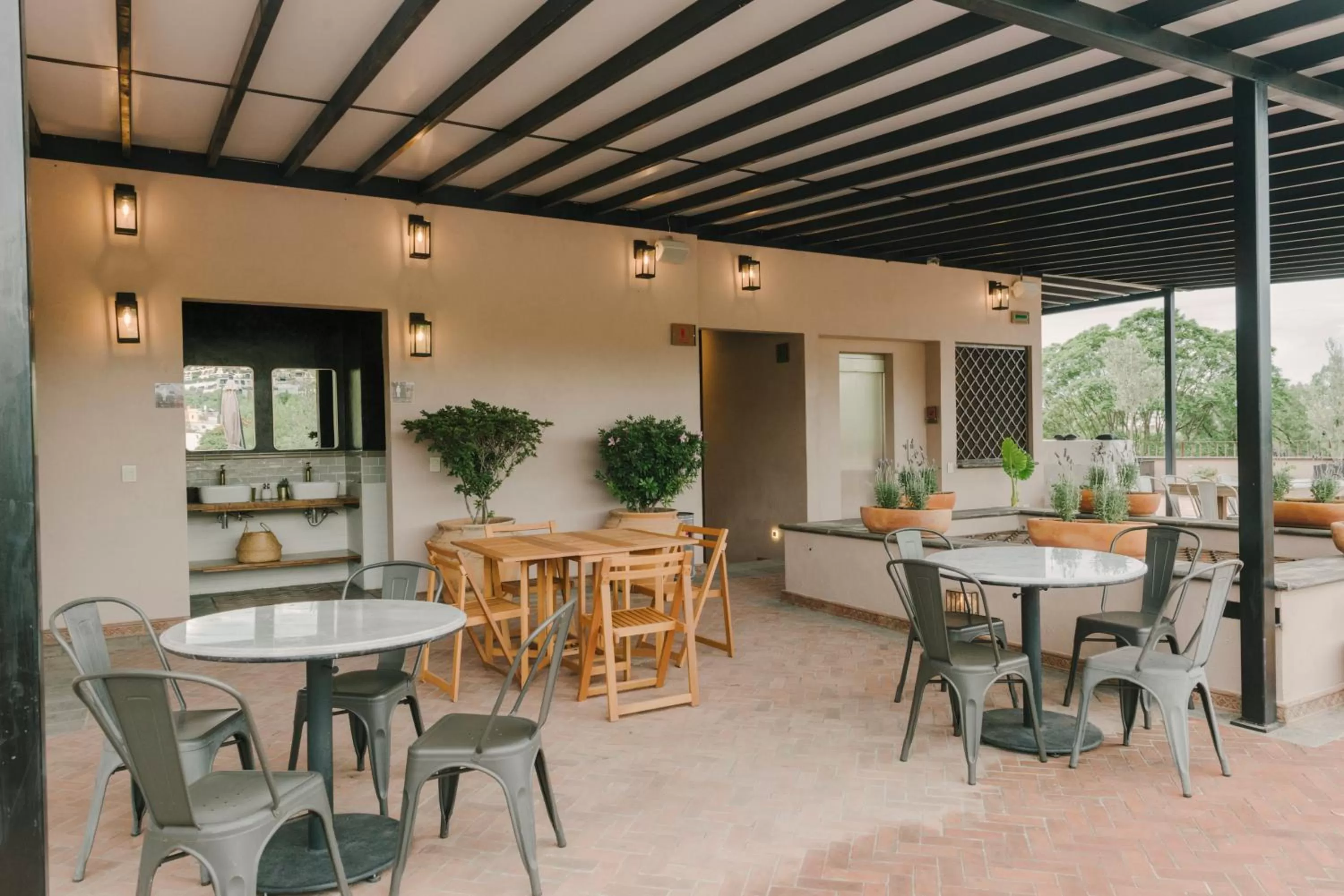 Restaurant/Places to Eat in Agua Santa Hotel Boutique