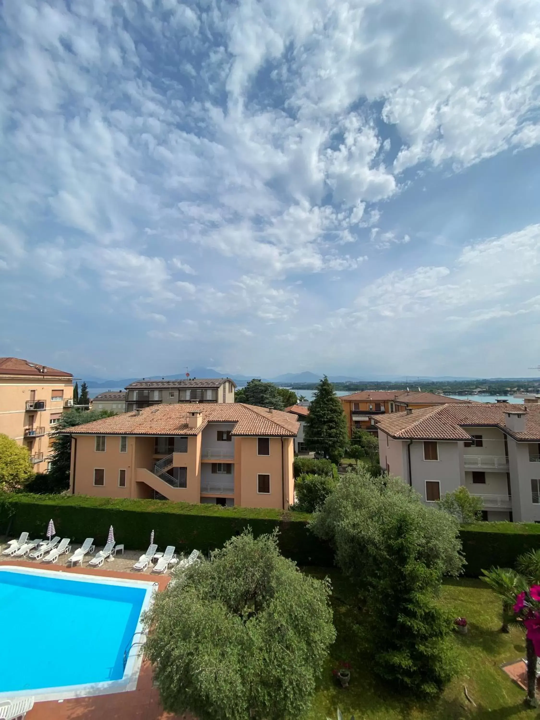 View (from property/room), Pool View in Hotel Bella Peschiera