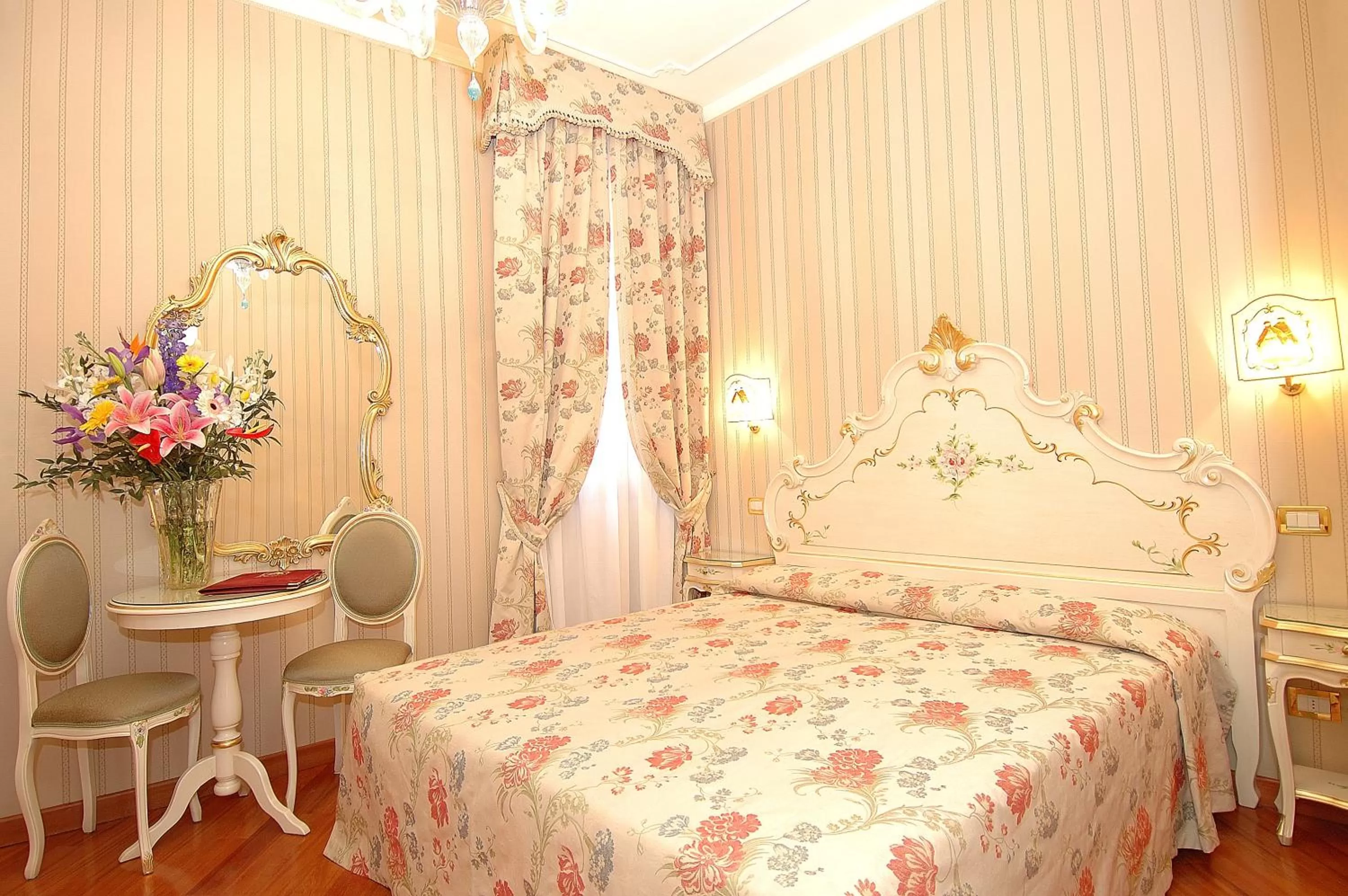 Bed in Antica Locanda al Gambero