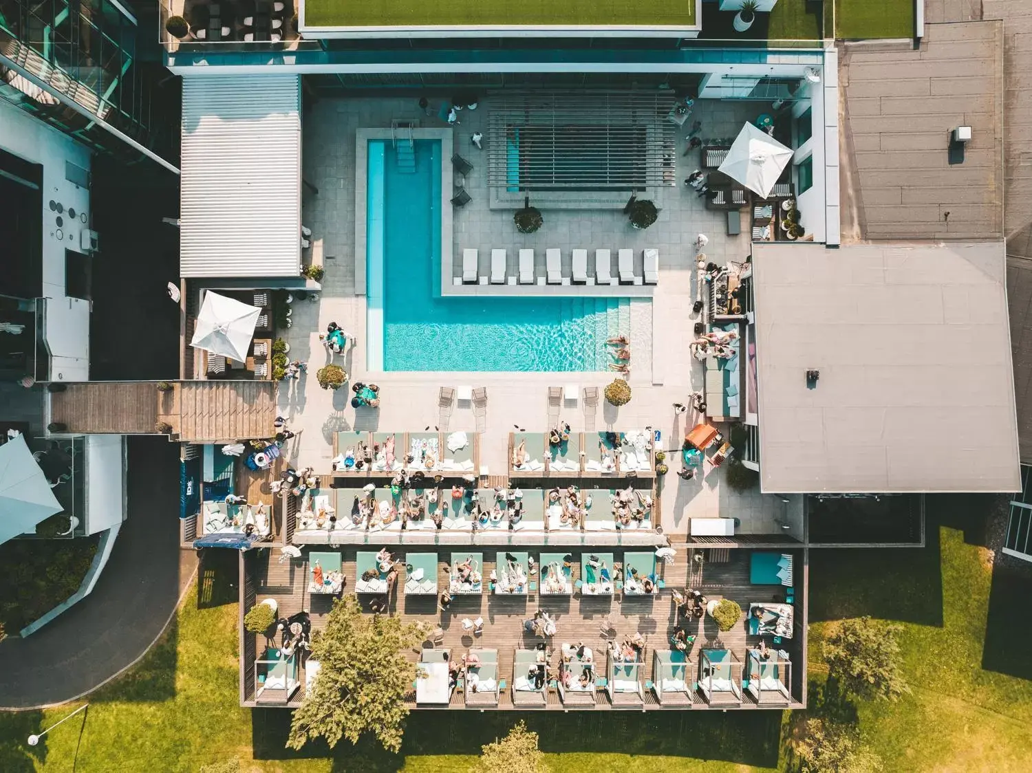 Swimming pool, Pool View in Sankt Jörgen Park