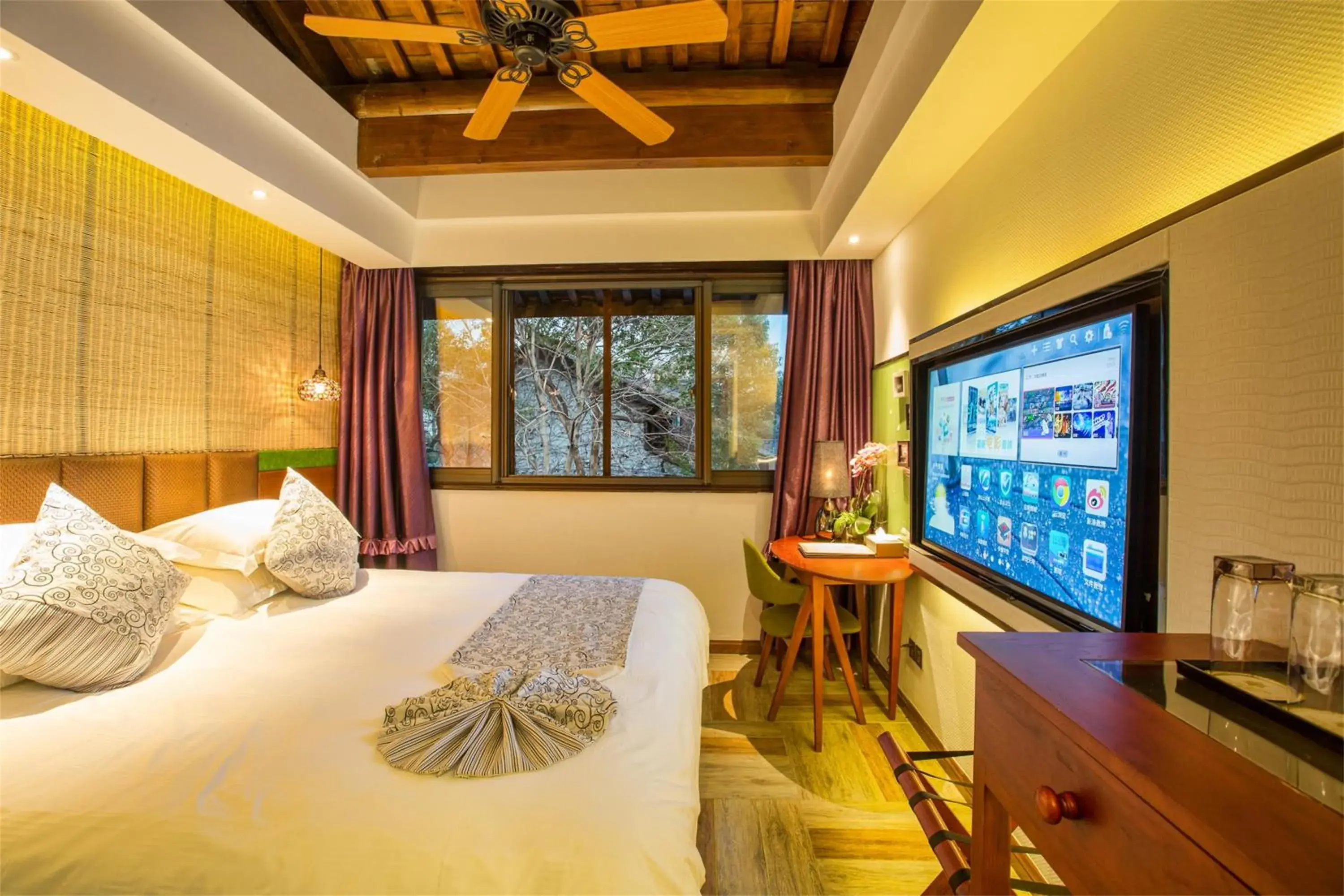 Bedroom in Yurong West-Lake-Cottage Holiday Hotel Hangzhou