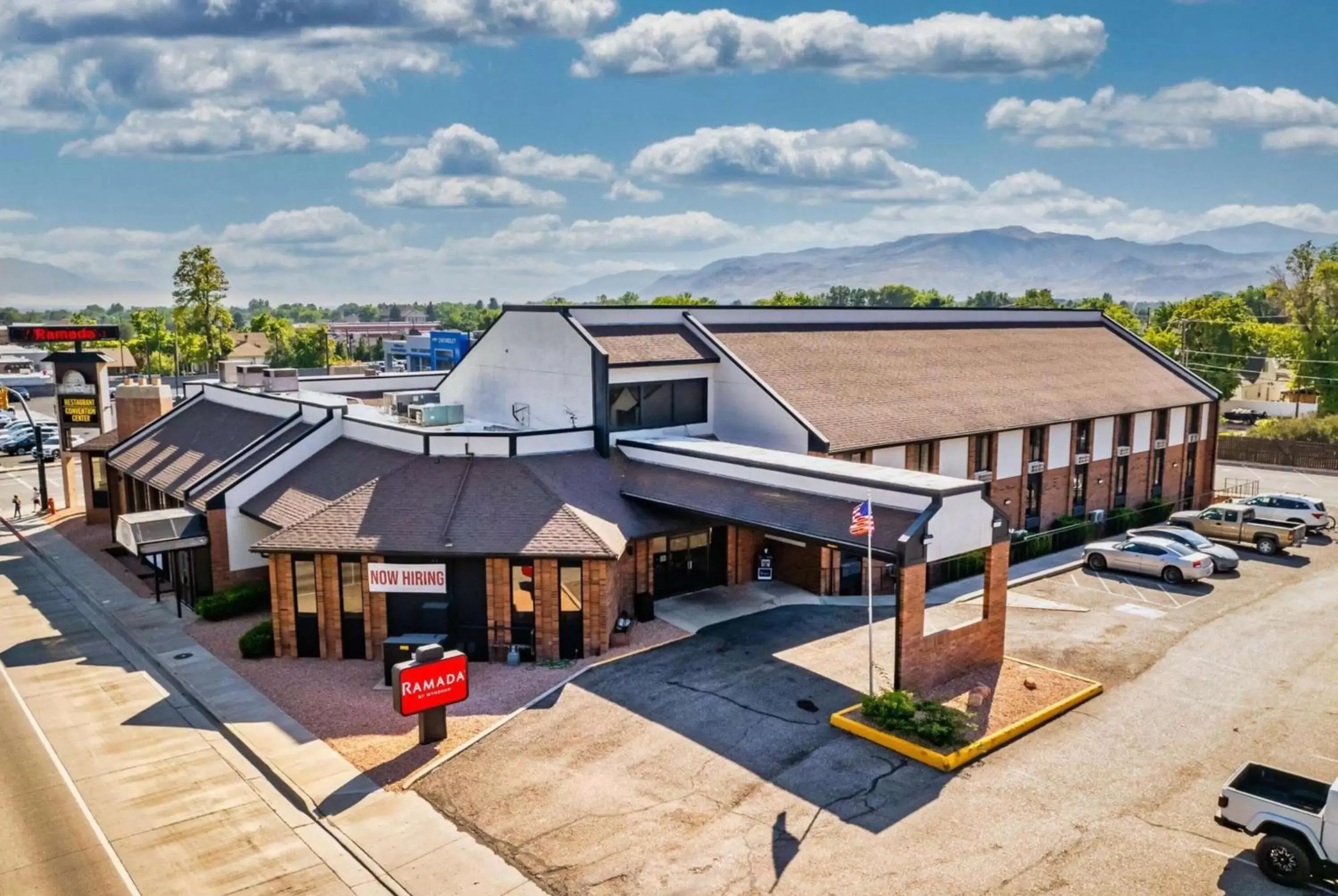 Property building, Bird's-eye View in Ramada by Wyndham Richfield UT