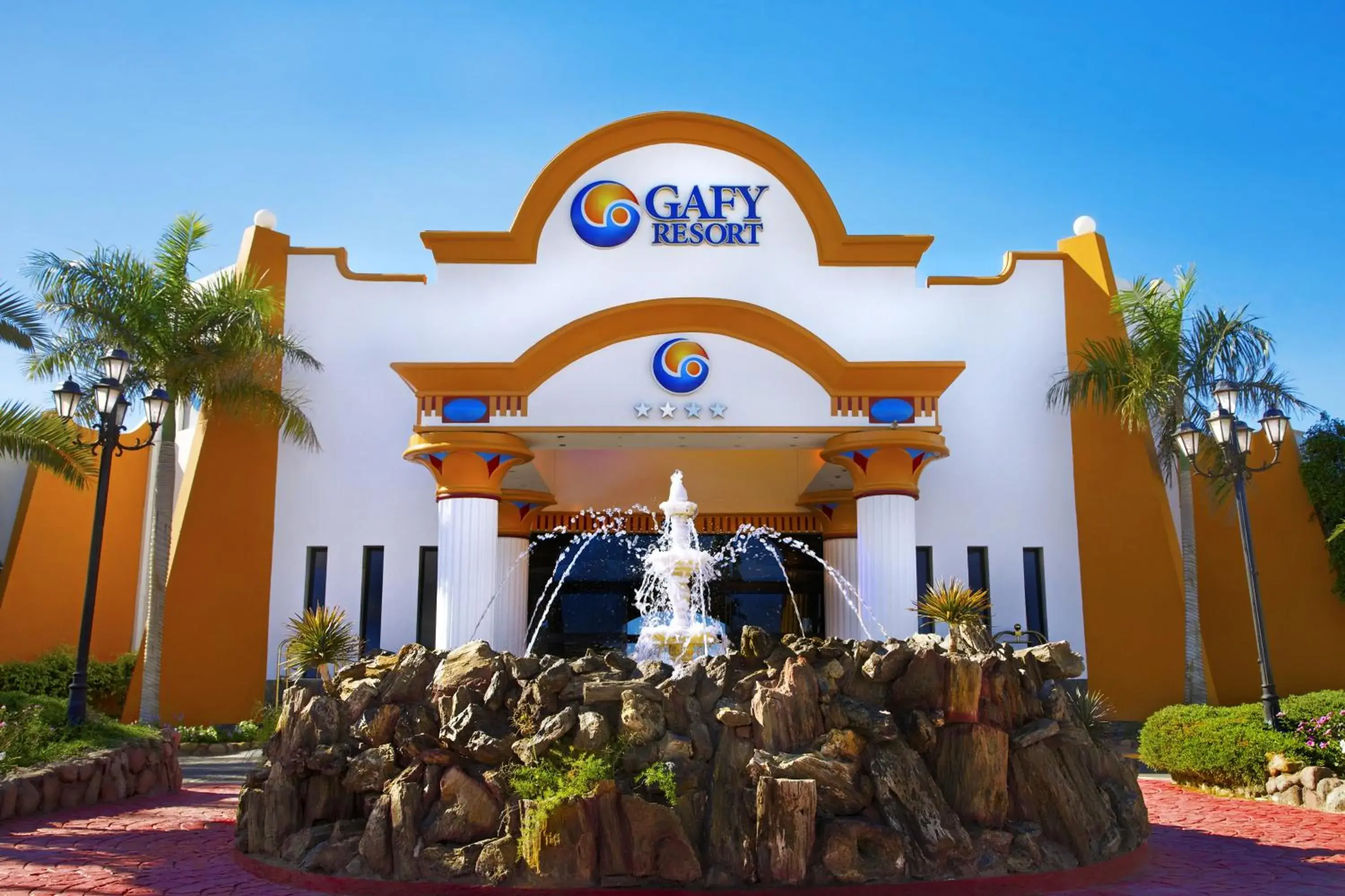 Facade/entrance, Property Building in Gafy Resort Aqua Park