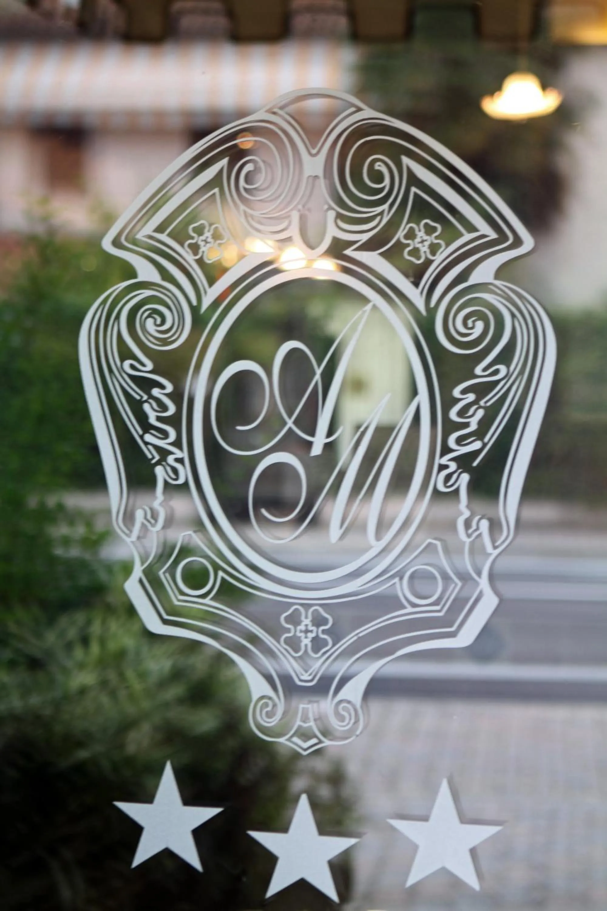 Property logo or sign in Hotel Antico Moro