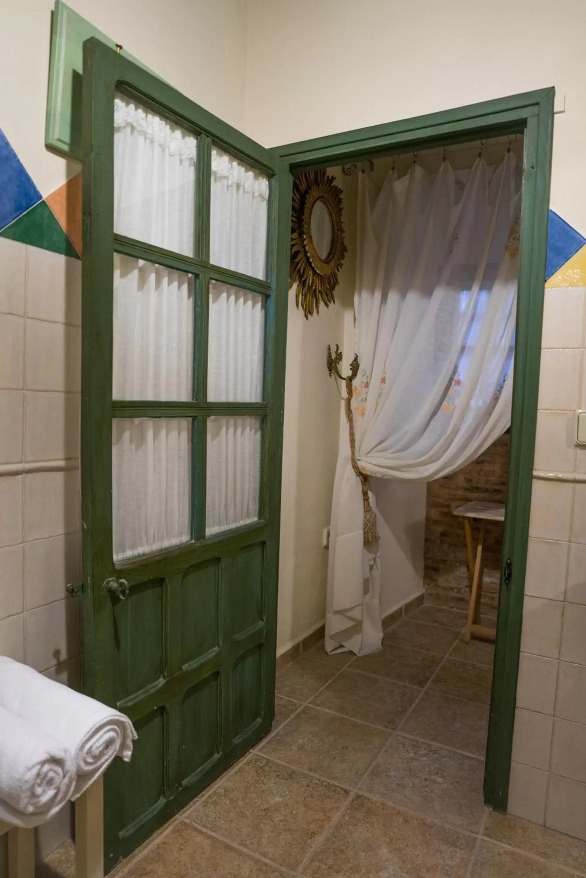 Bathroom in LA ALDABA, antigua casa de labor