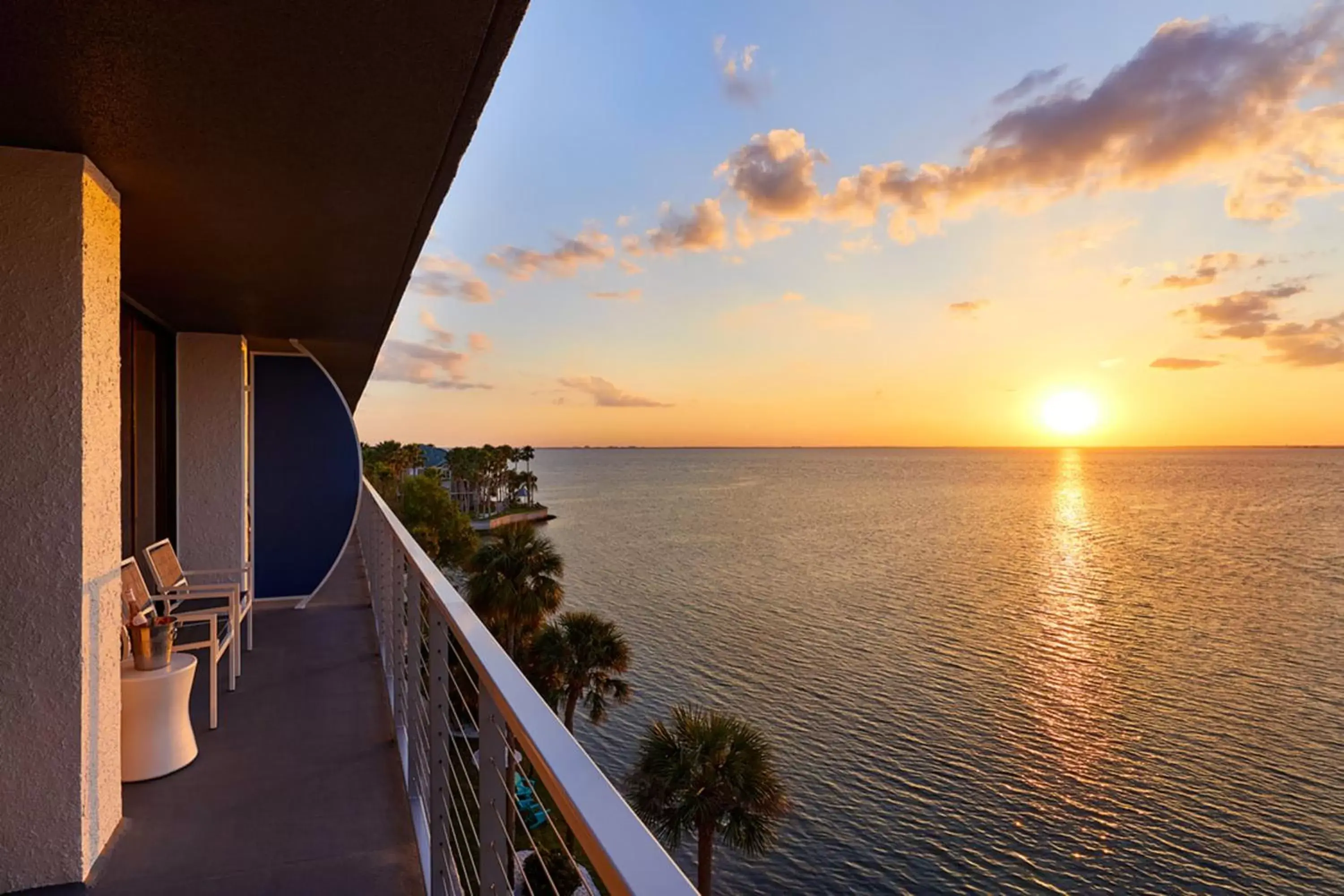 Sea view, Sunrise/Sunset in The Godfrey Hotel & Cabanas Tampa